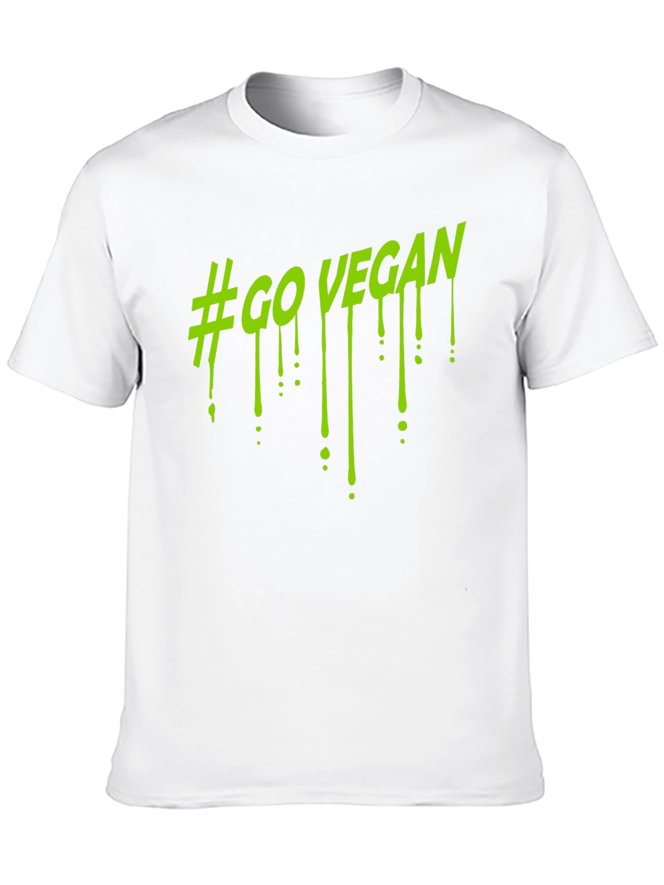 #GoVegan Graphic Black T-Shirt