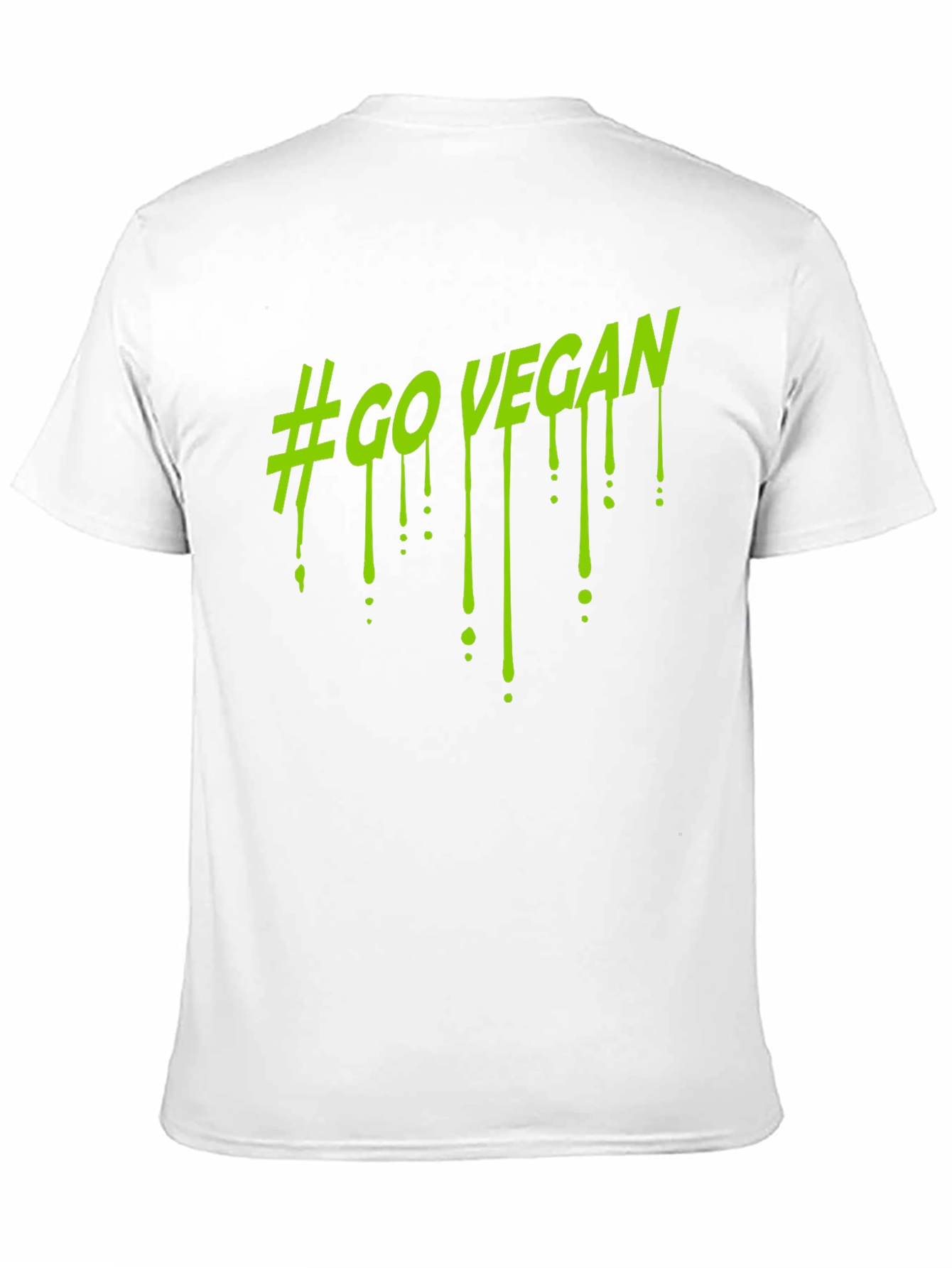 #GoVegan Graphic Black T-Shirt