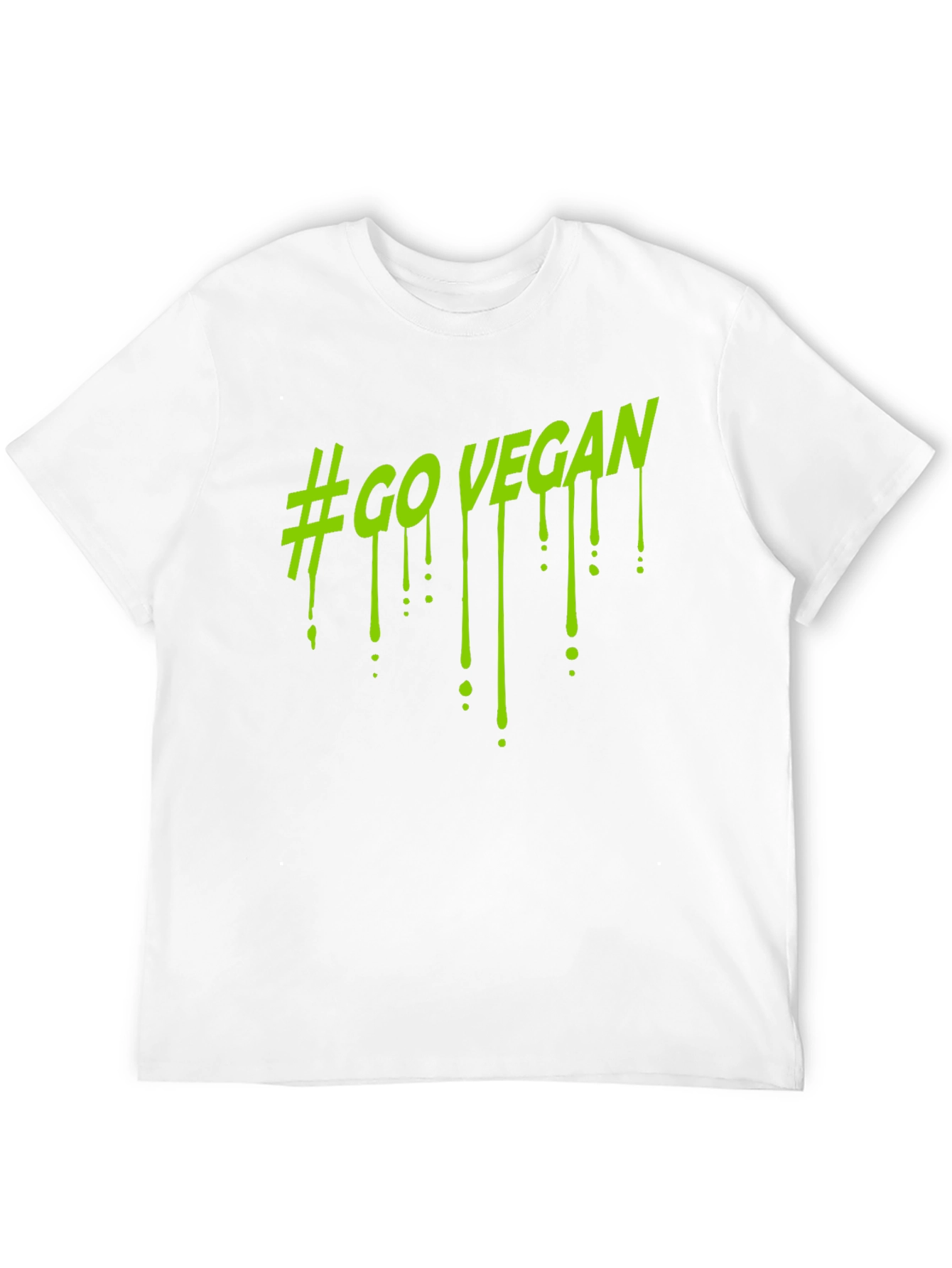 #GoVegan Graphic Black T-Shirt