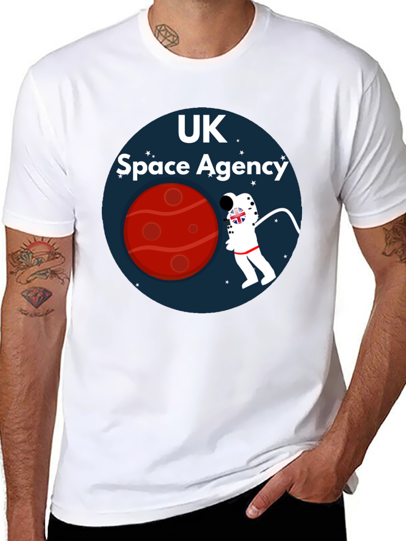 UK Space Agency Graphic T-Shirt