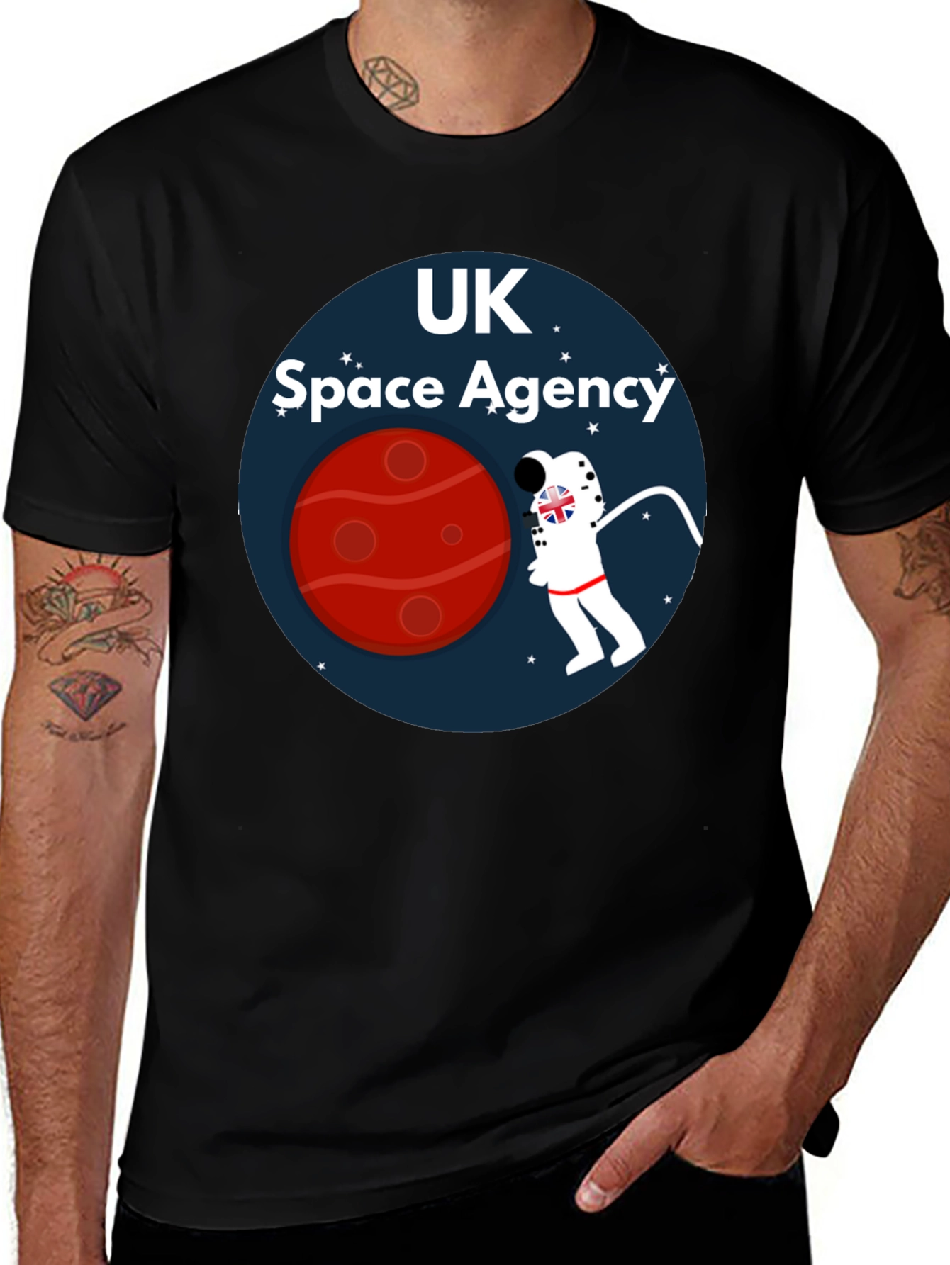 UK Space Agency Graphic T-Shirt