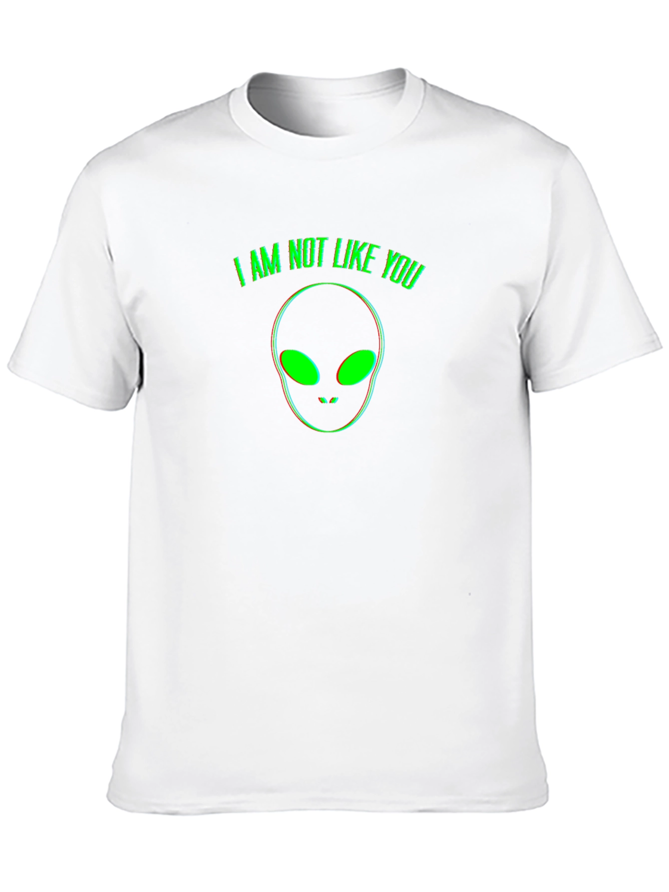 Alien Graphic Tee - I am Not Like You