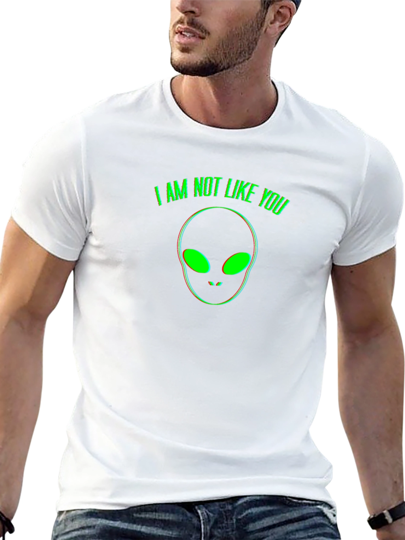 Alien Graphic Tee - I am Not Like You