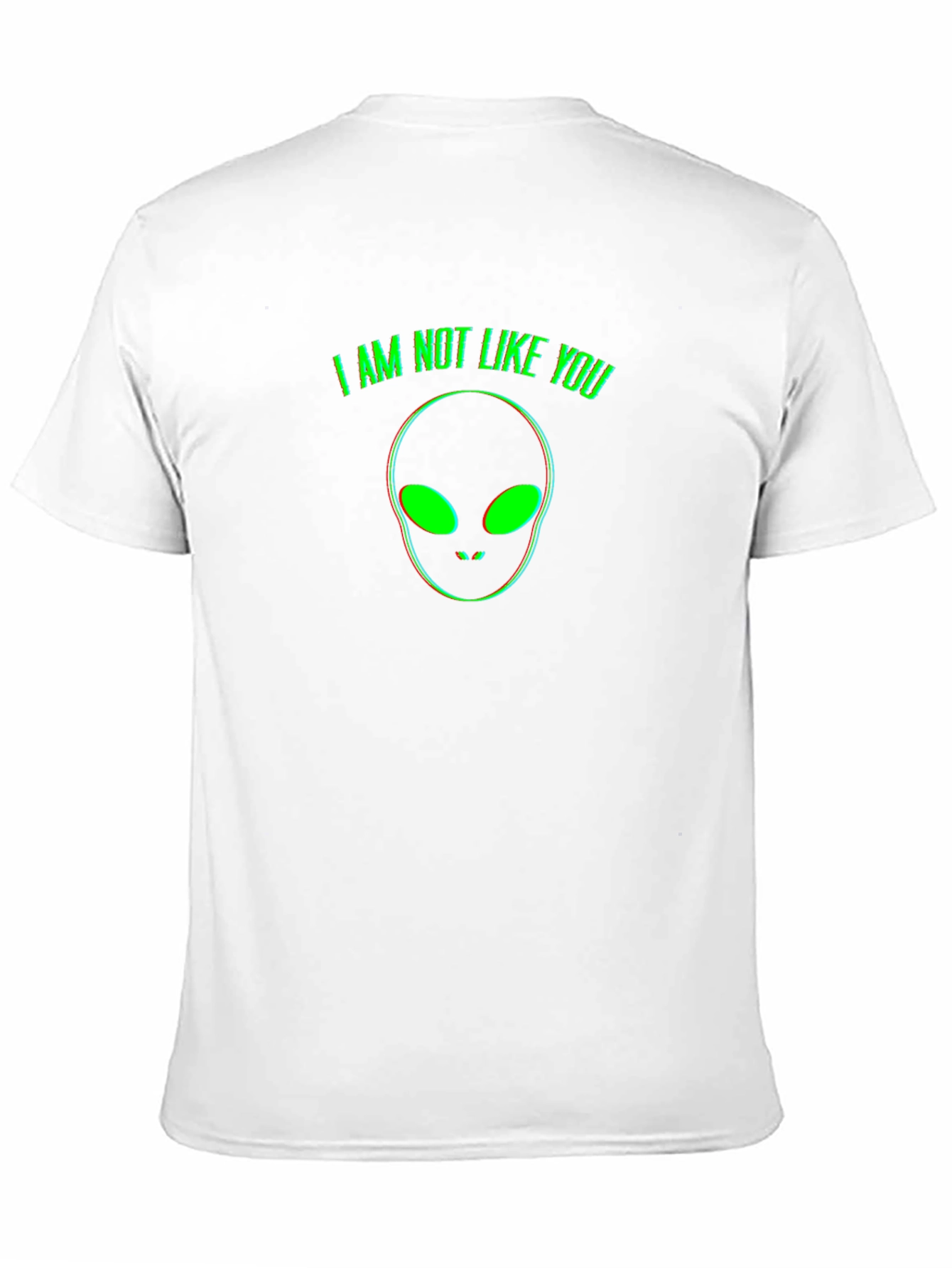 Alien Graphic Tee - I am Not Like You