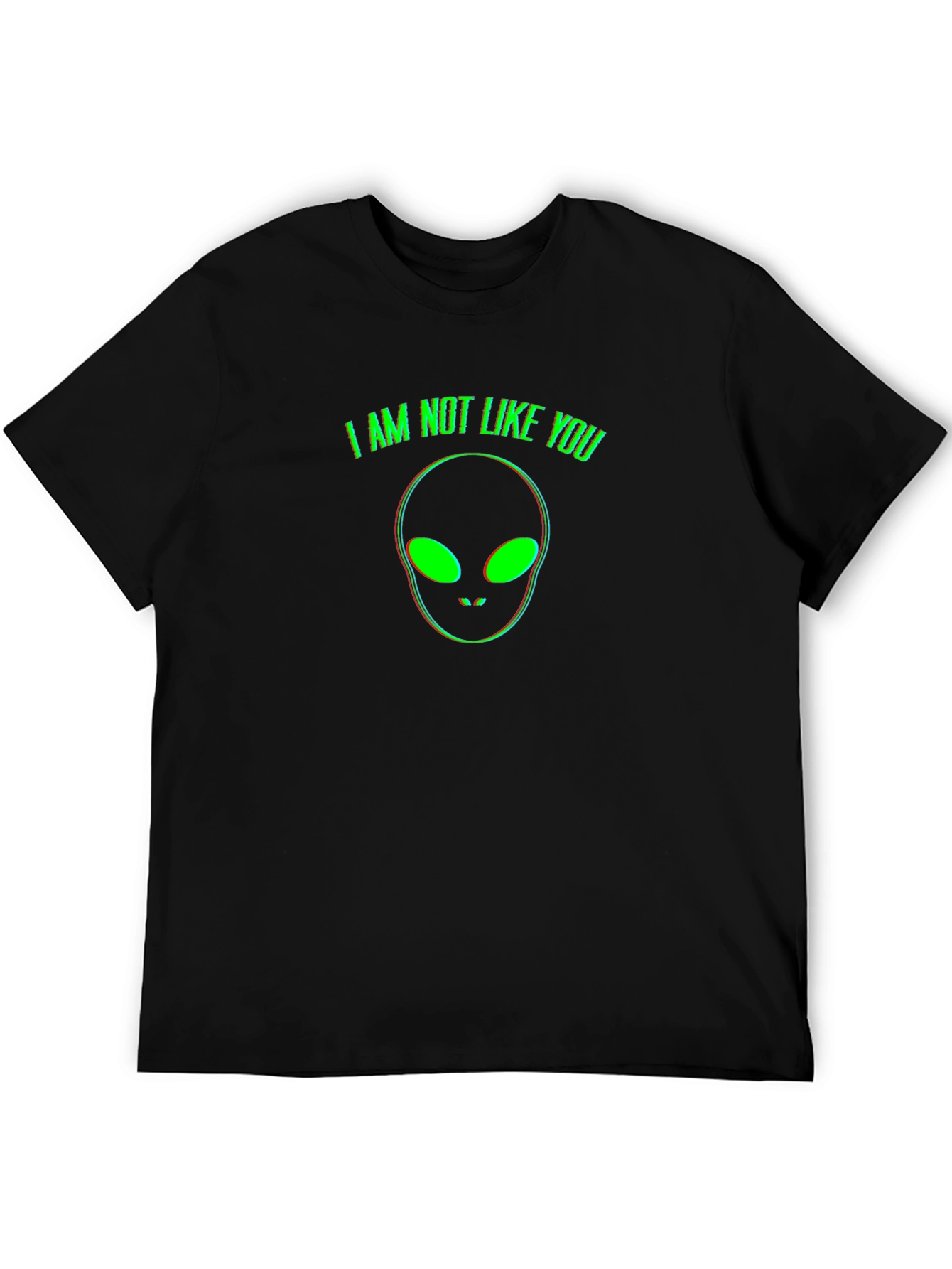 Alien Graphic Tee - I am Not Like You