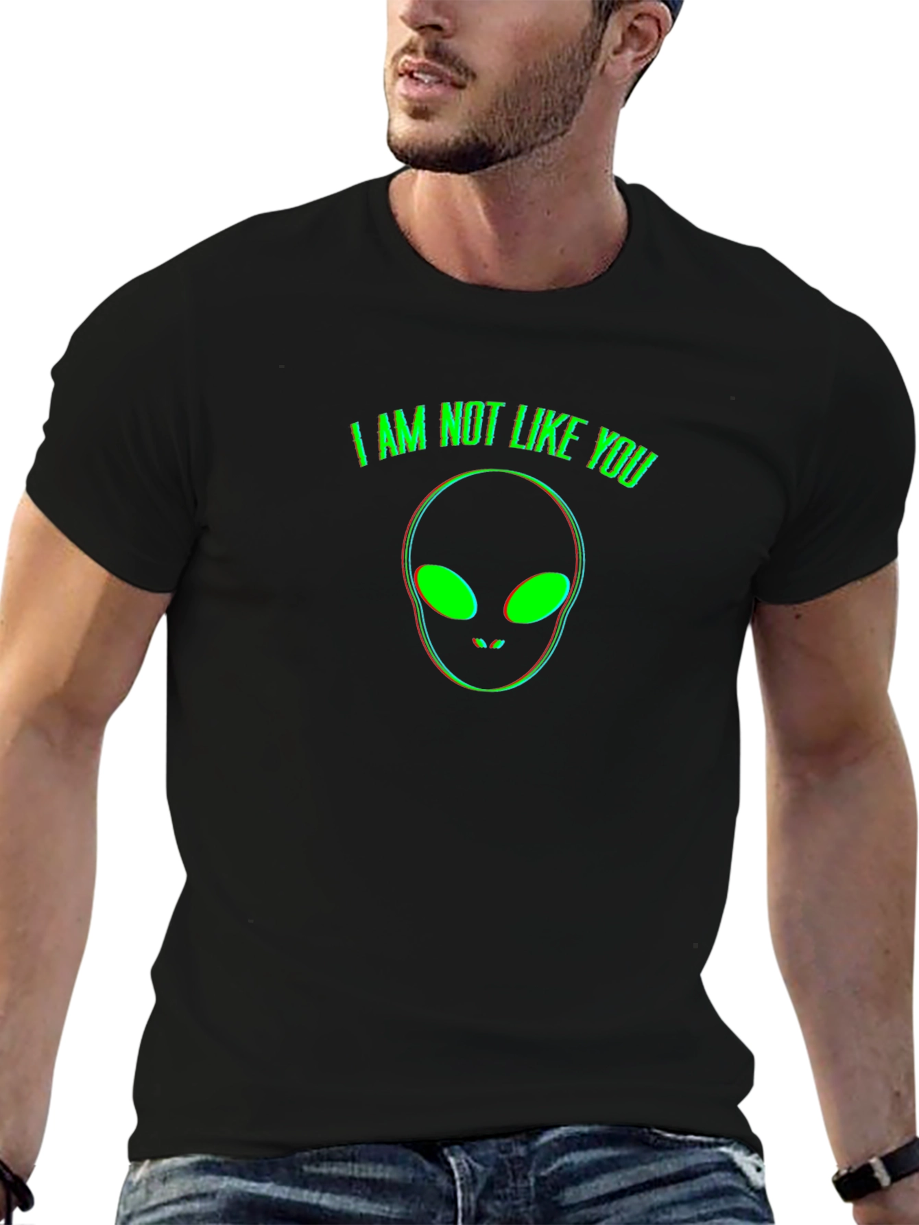 Alien Graphic Tee - I am Not Like You