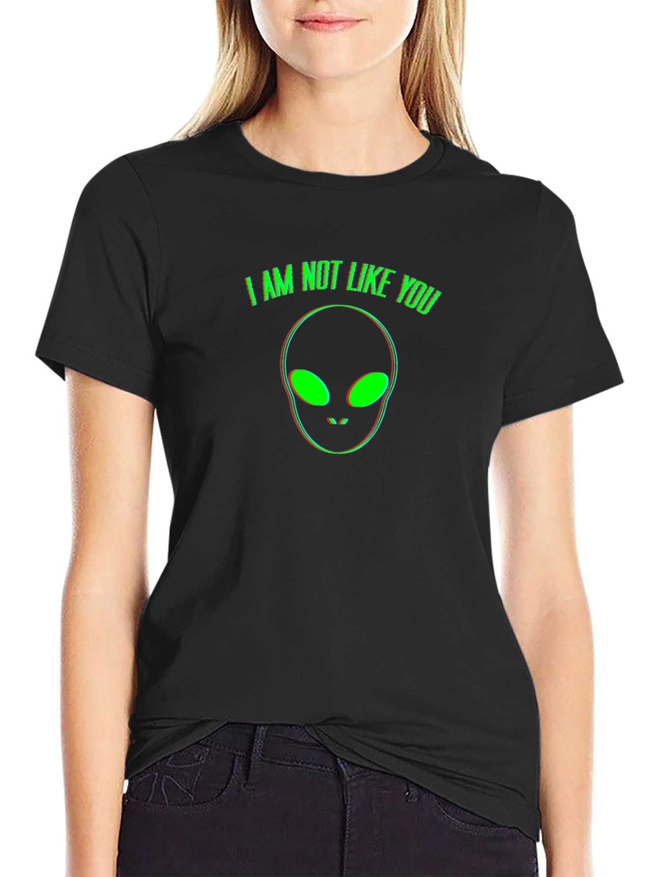 Alien Graphic Tee - I am Not Like You