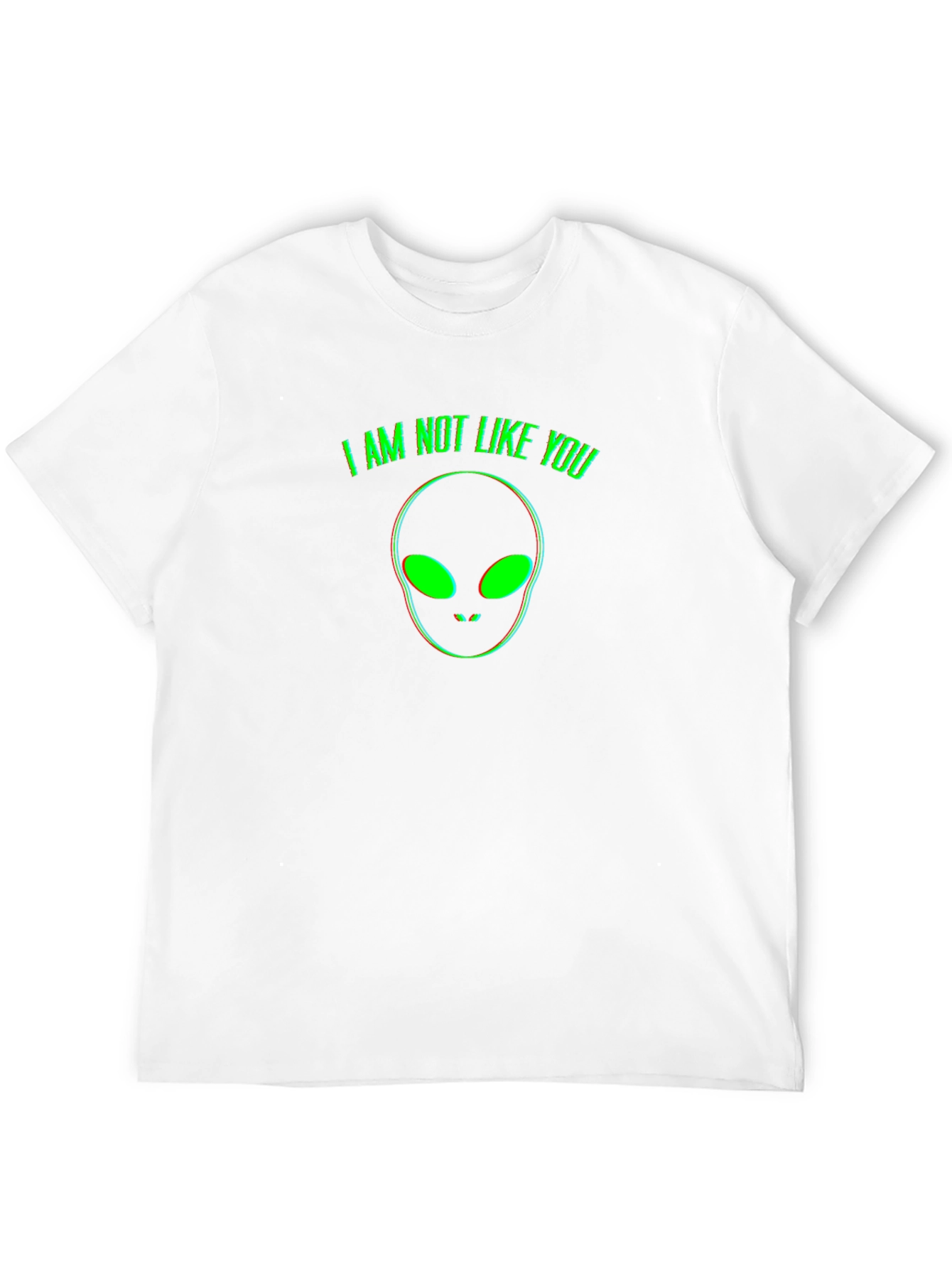 Alien Graphic Tee - I am Not Like You