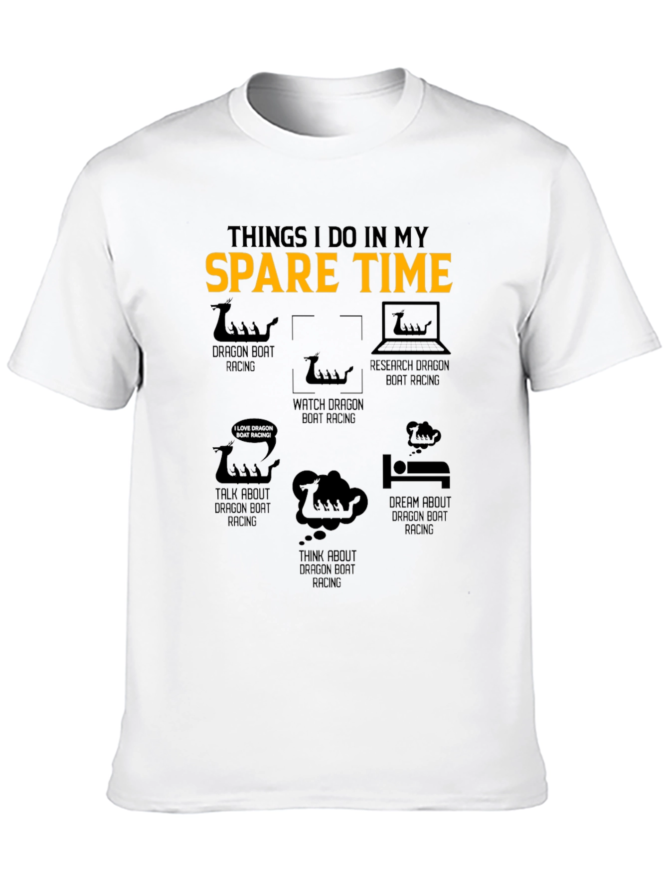 Dragon Boat Racing Spare Time T-Shirt