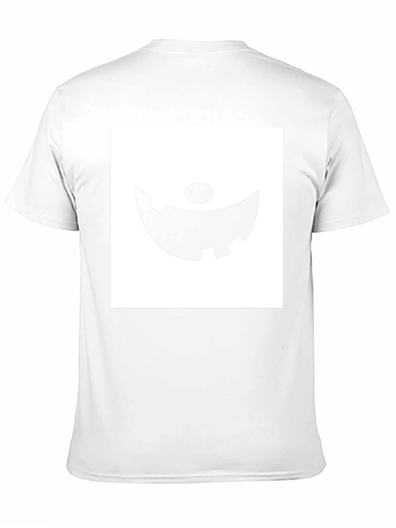 Mens Black T-Shirt with Graphic Print