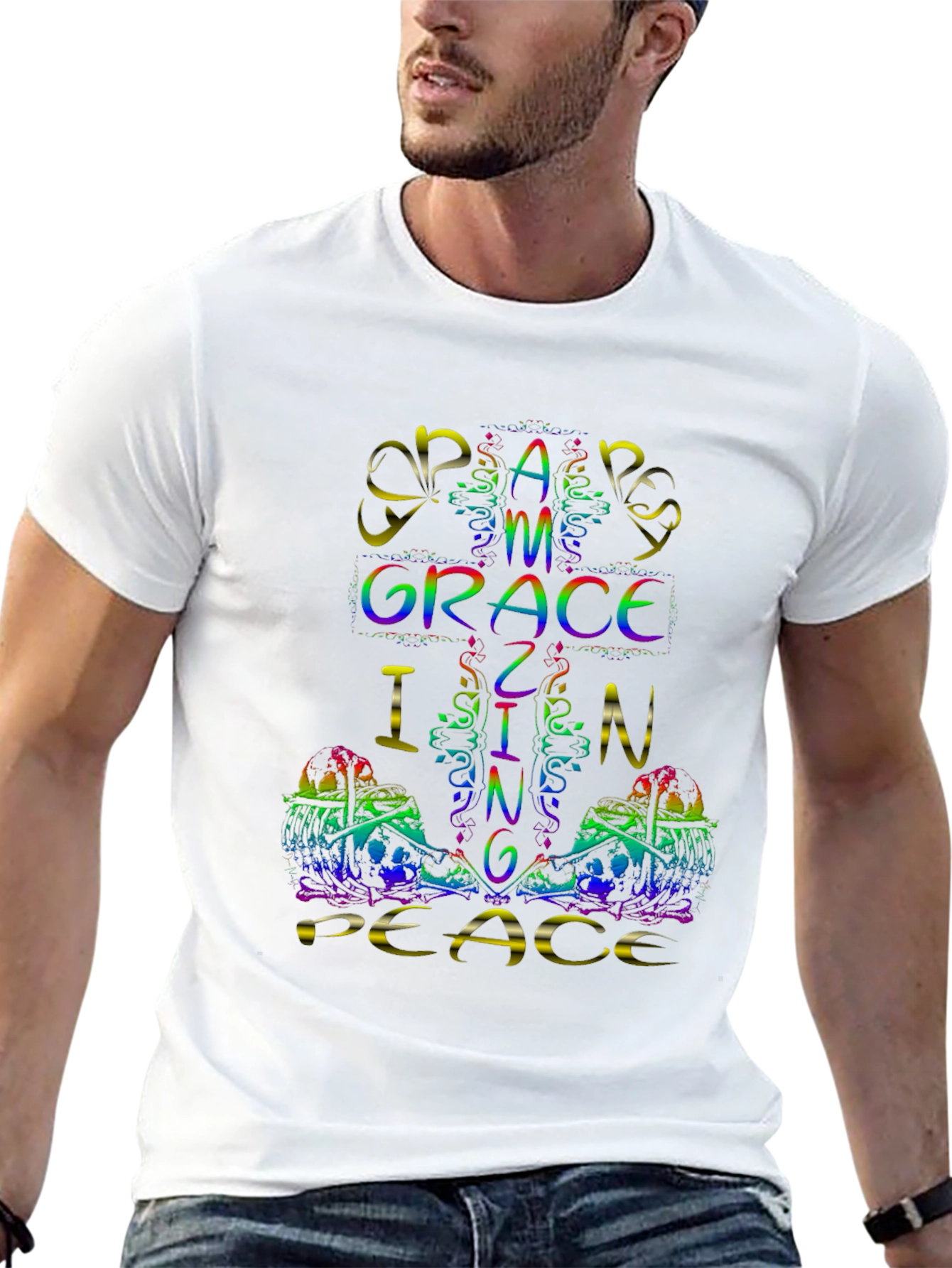 Amazing Grace Peace Graphic Tee
