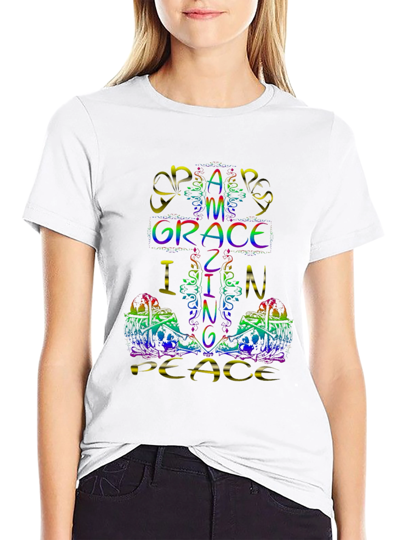 Amazing Grace Peace Graphic Tee