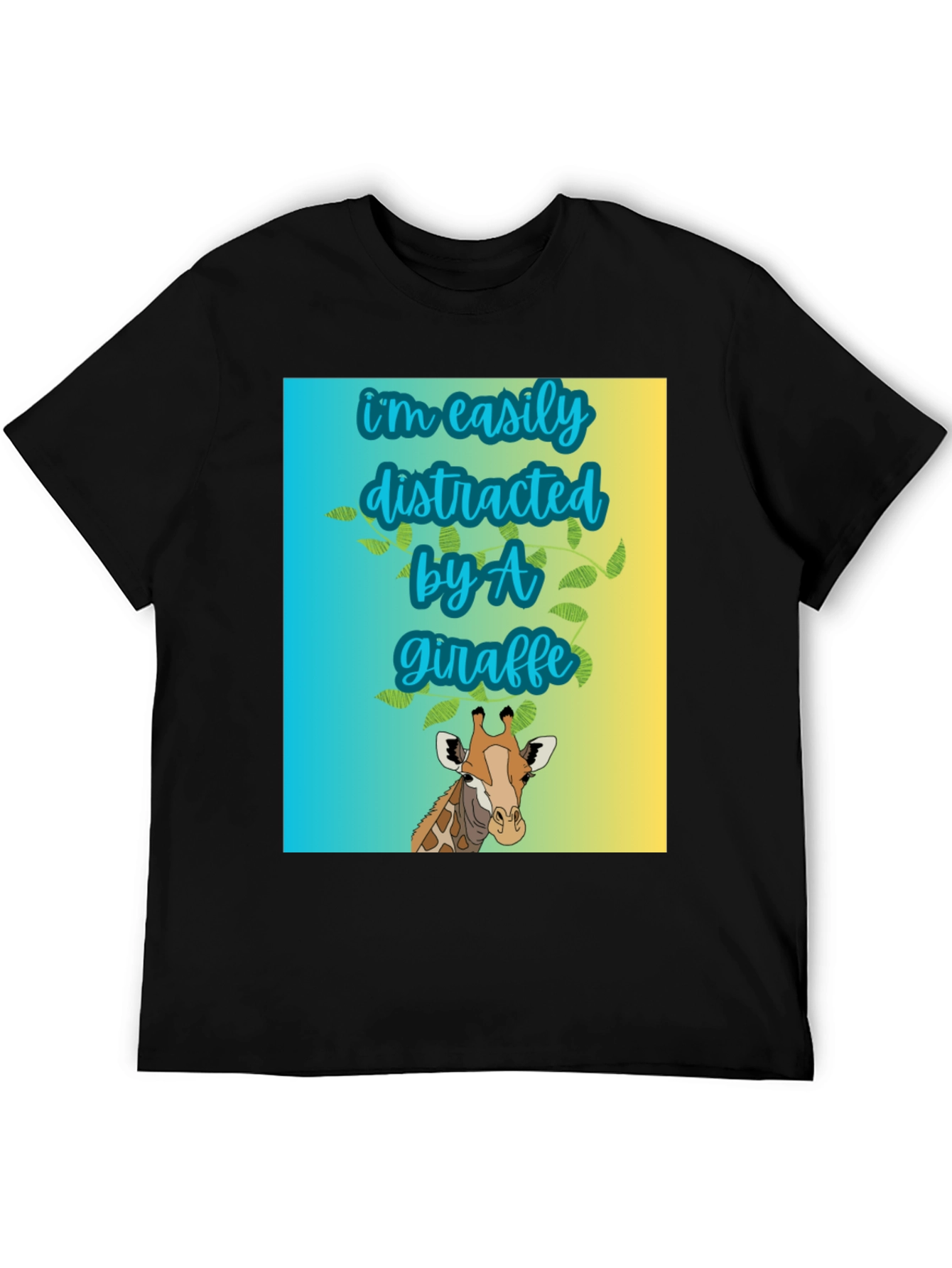 Easily Distracted by A Giraffe T-Shirt