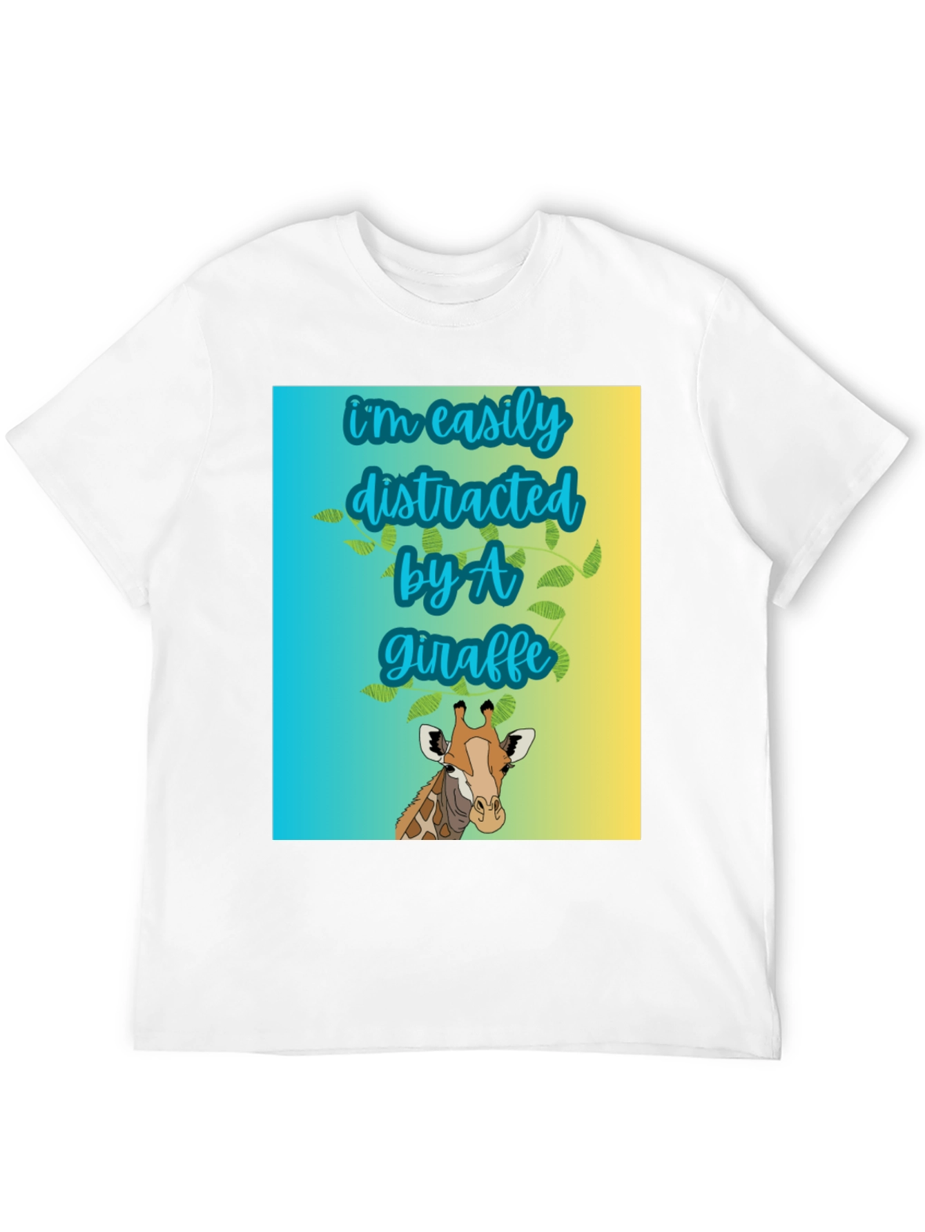 Easily Distracted by A Giraffe T-Shirt