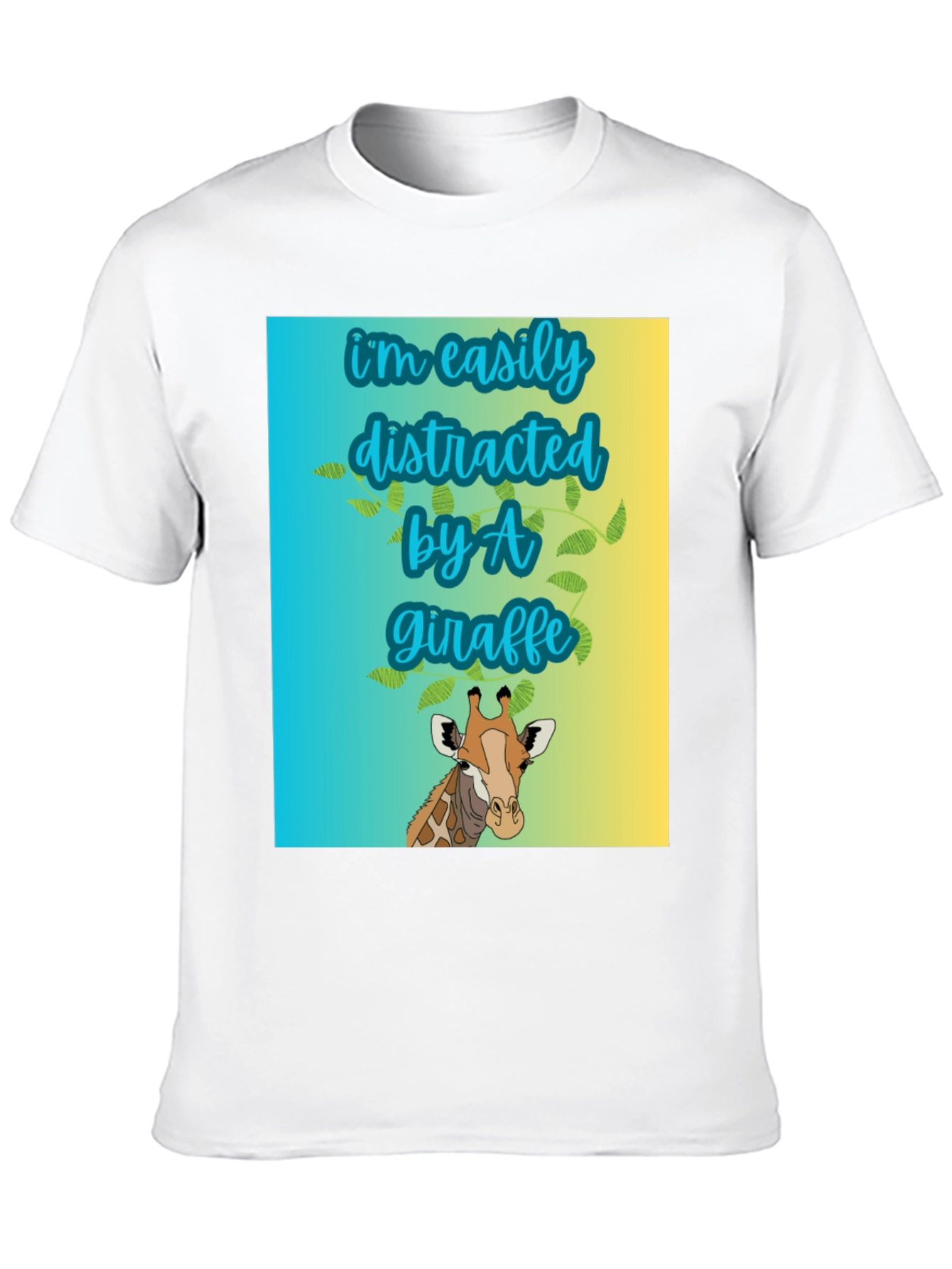 Easily Distracted by A Giraffe T-Shirt