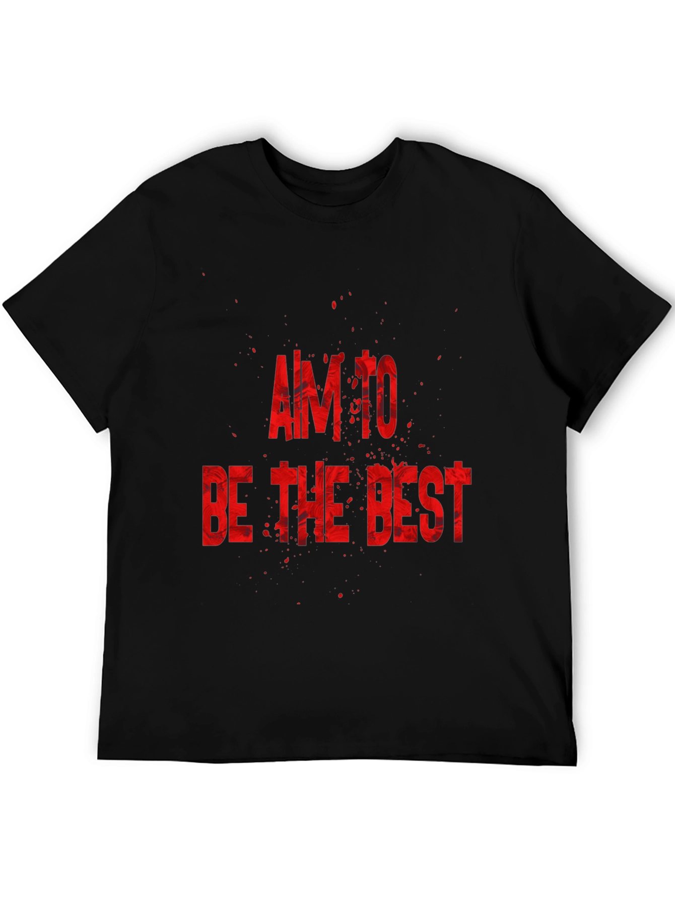 Aim to Be the Best Graphic Print Tee