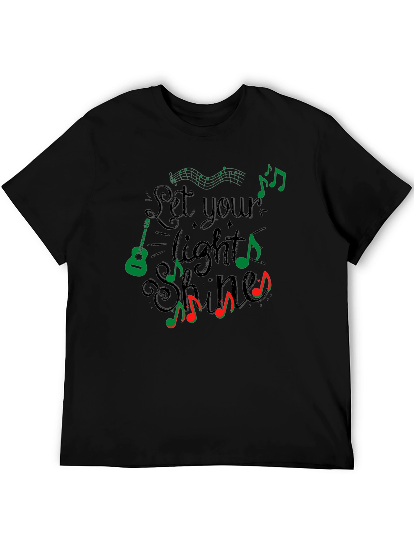 Let Your Light Shine Musical Graphic Tee