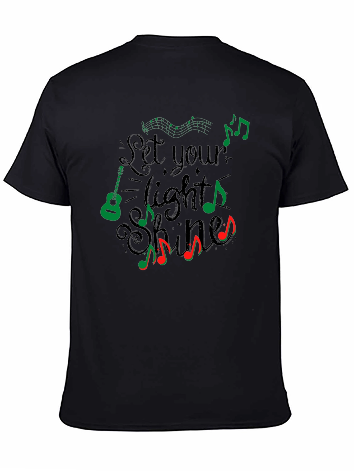 Let Your Light Shine Musical Graphic Tee
