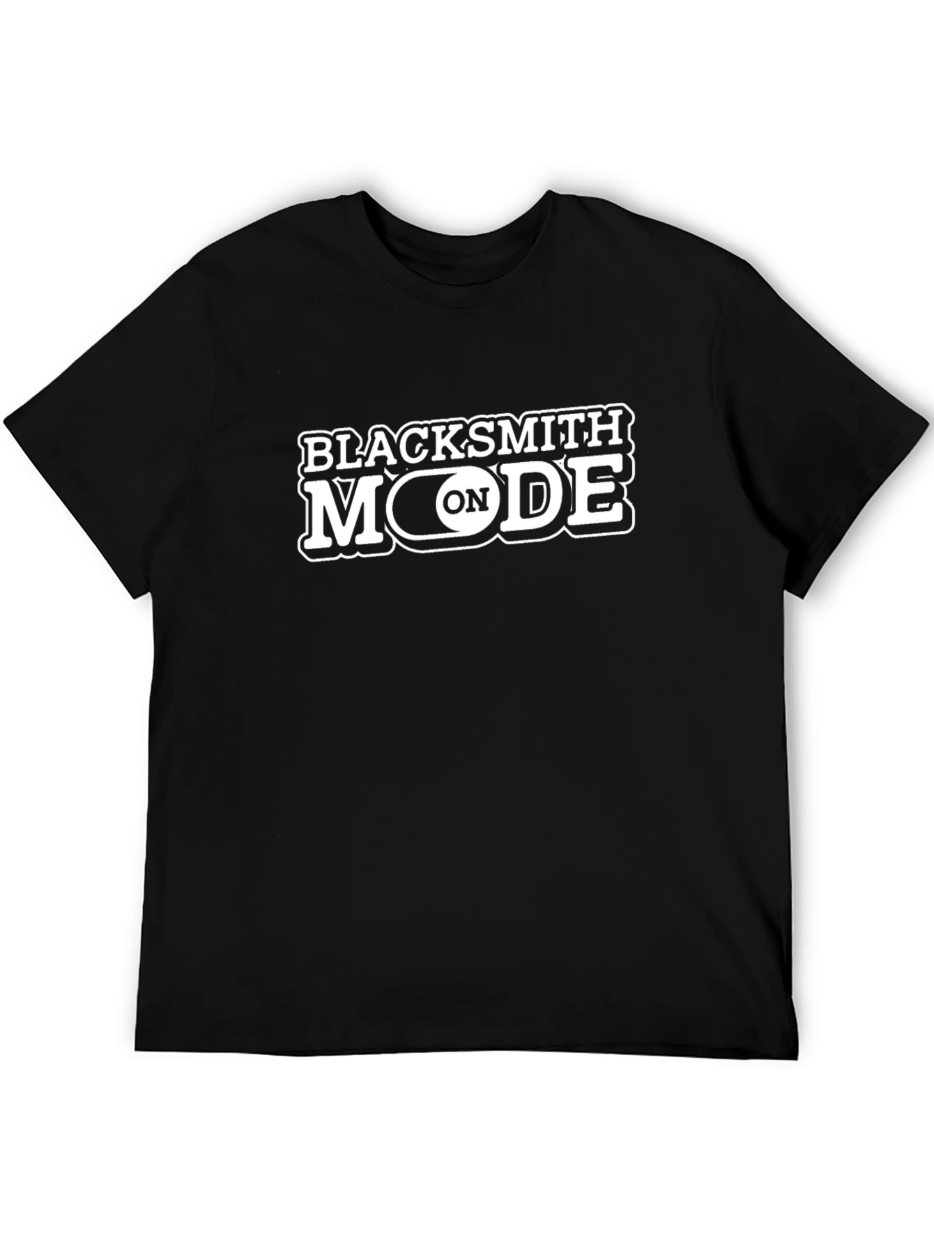 Blacksmith Mode ON - Black T-Shirt