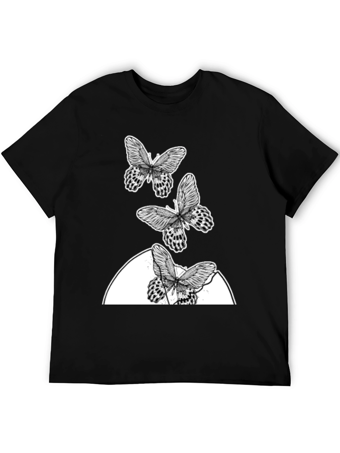 Butterfly Graphic T-Shirt - Trendy Casual Wear
