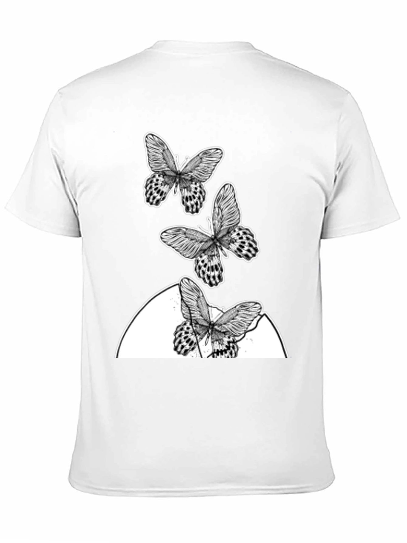 Butterfly Graphic T-Shirt - Trendy Casual Wear