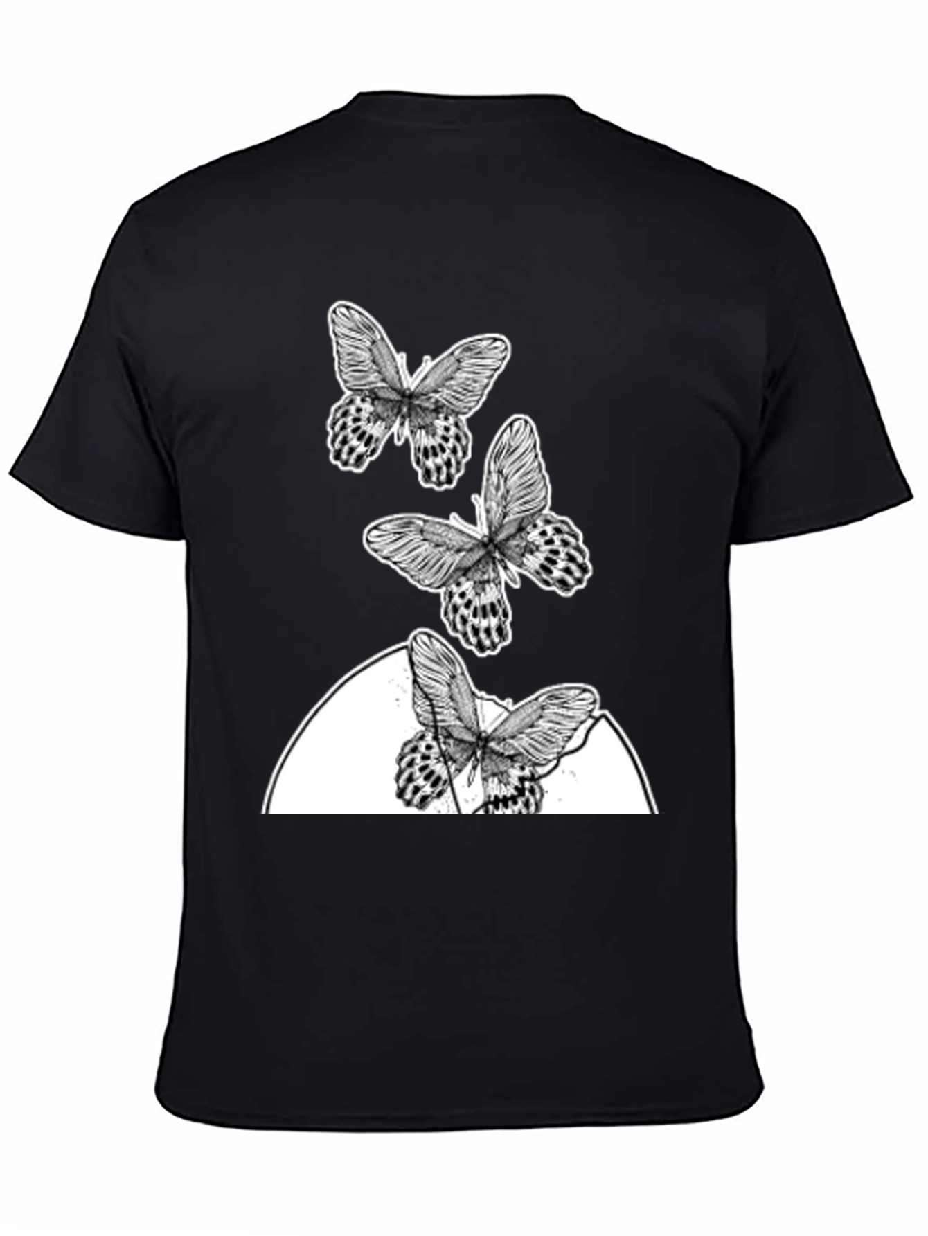 Butterfly Graphic T-Shirt - Trendy Casual Wear