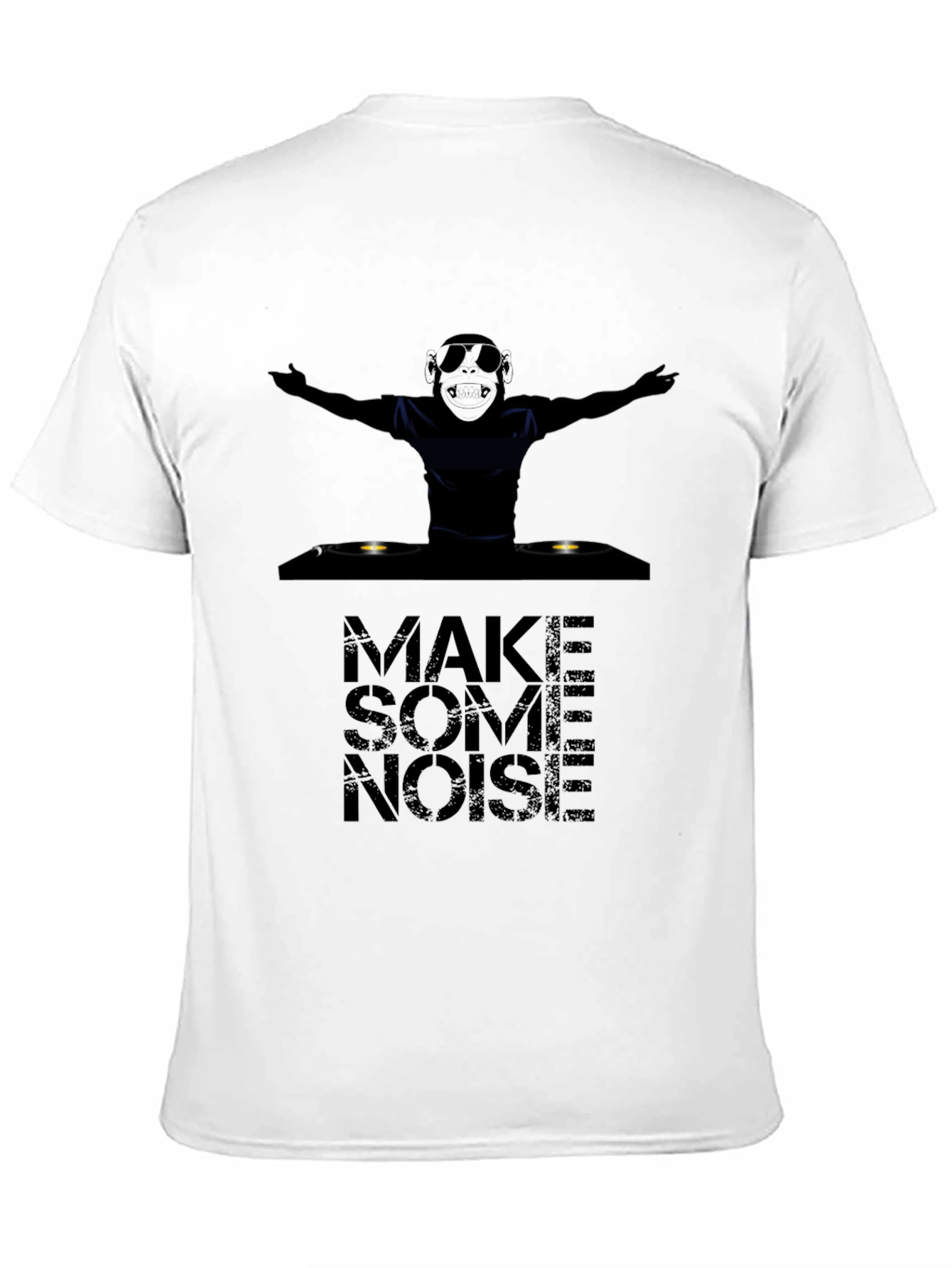 DJ Monkey Graphic T-Shirt - Make Some Noise