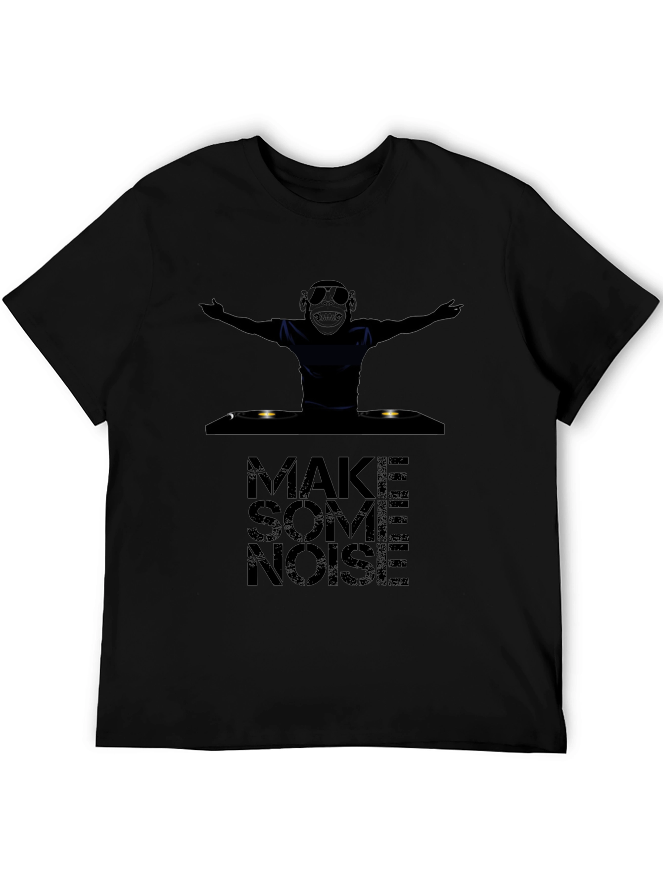 DJ Monkey Graphic T-Shirt - Make Some Noise