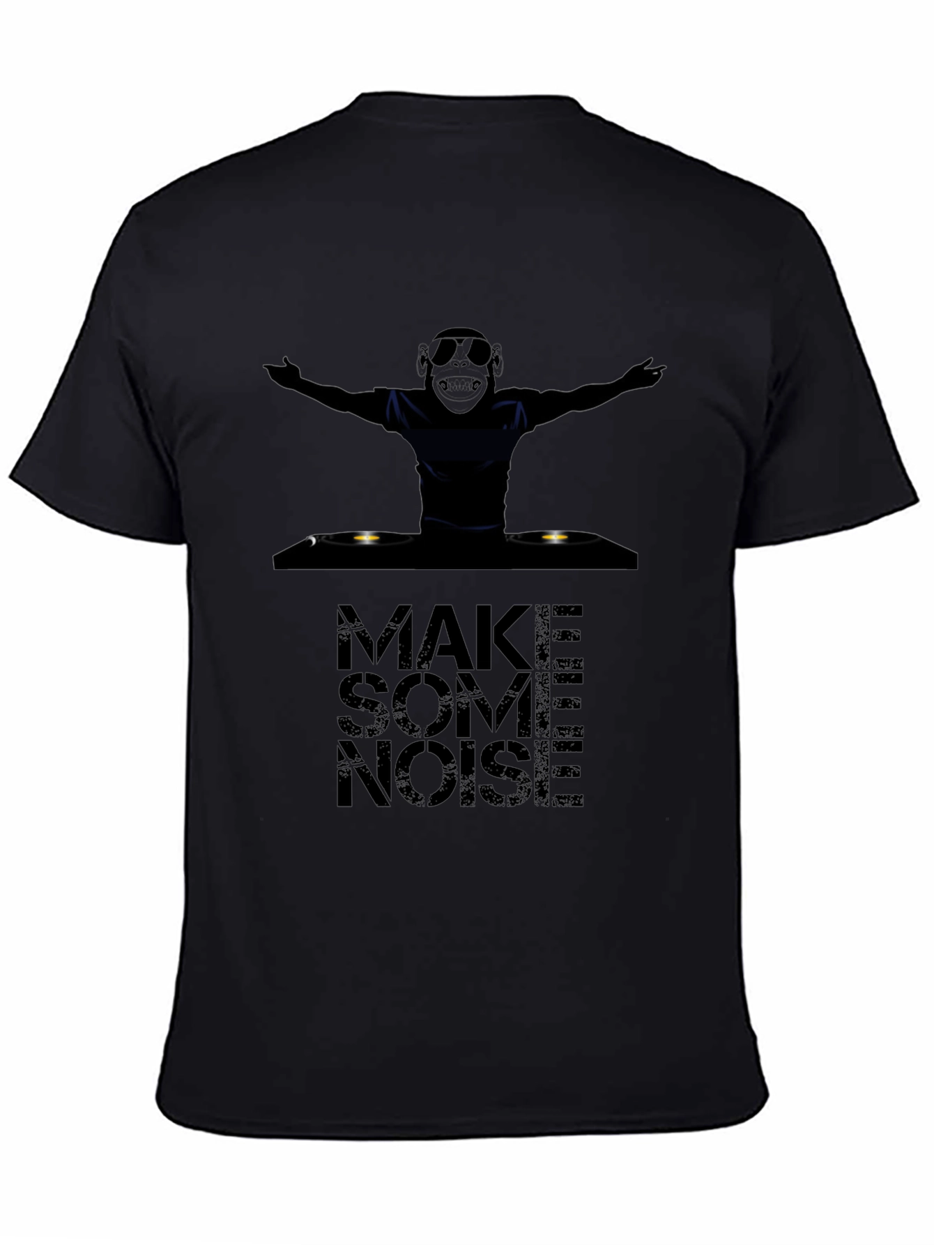 DJ Monkey Graphic T-Shirt - Make Some Noise