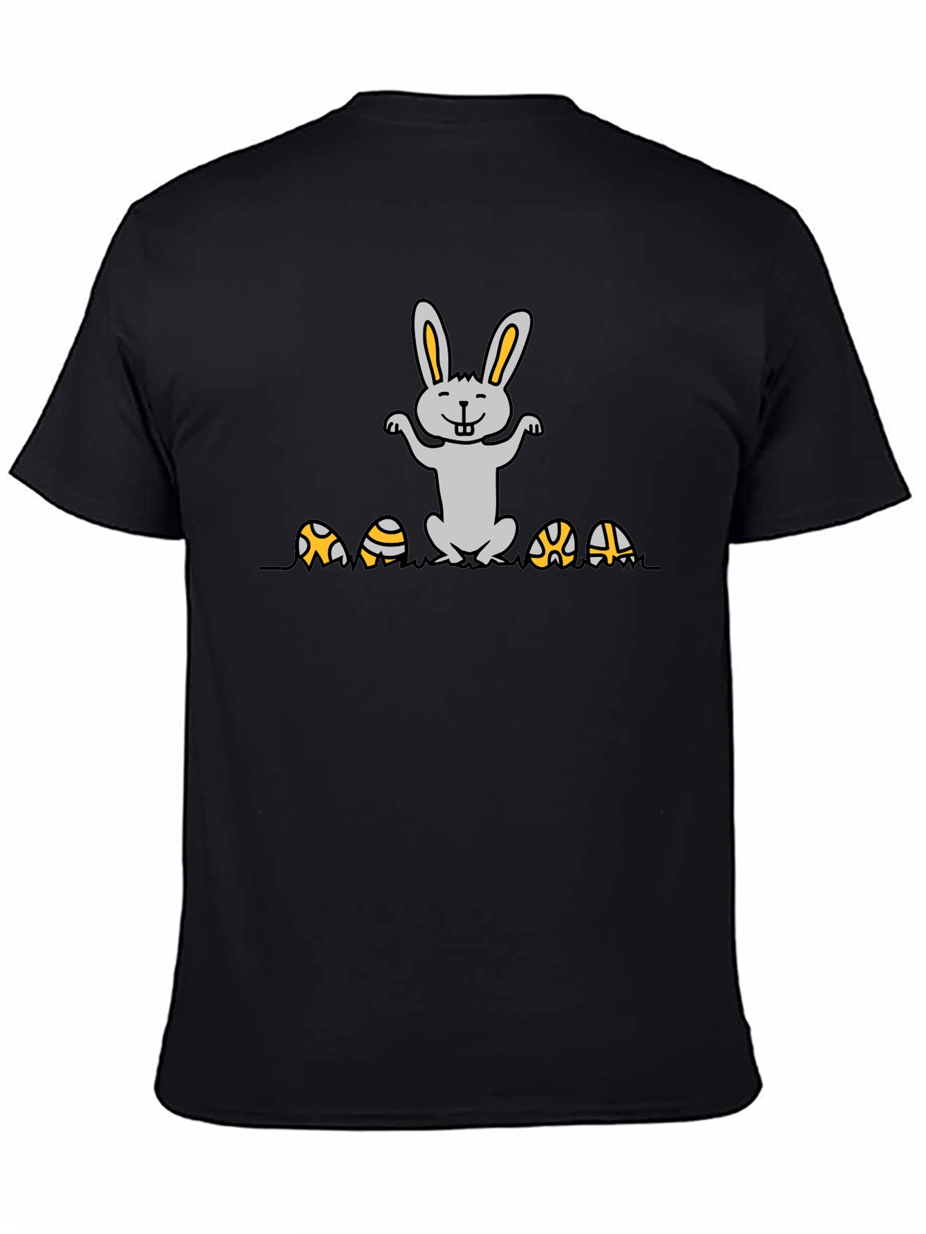 Easter Bunny & Eggs Graphic T-Shirt
