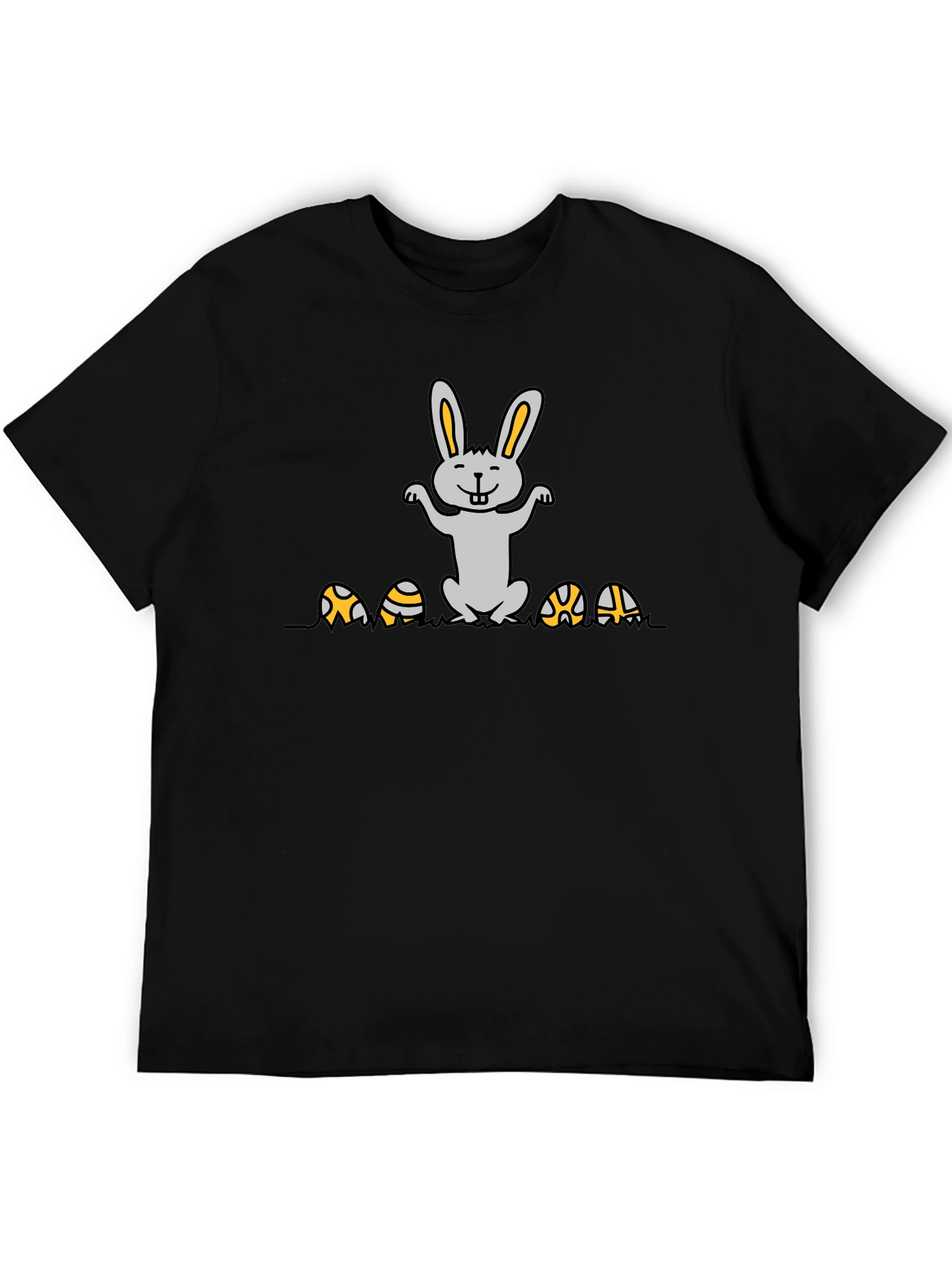 Easter Bunny & Eggs Graphic T-Shirt