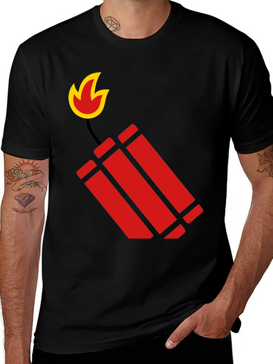 Dynamite Graphic Black T-Shirt