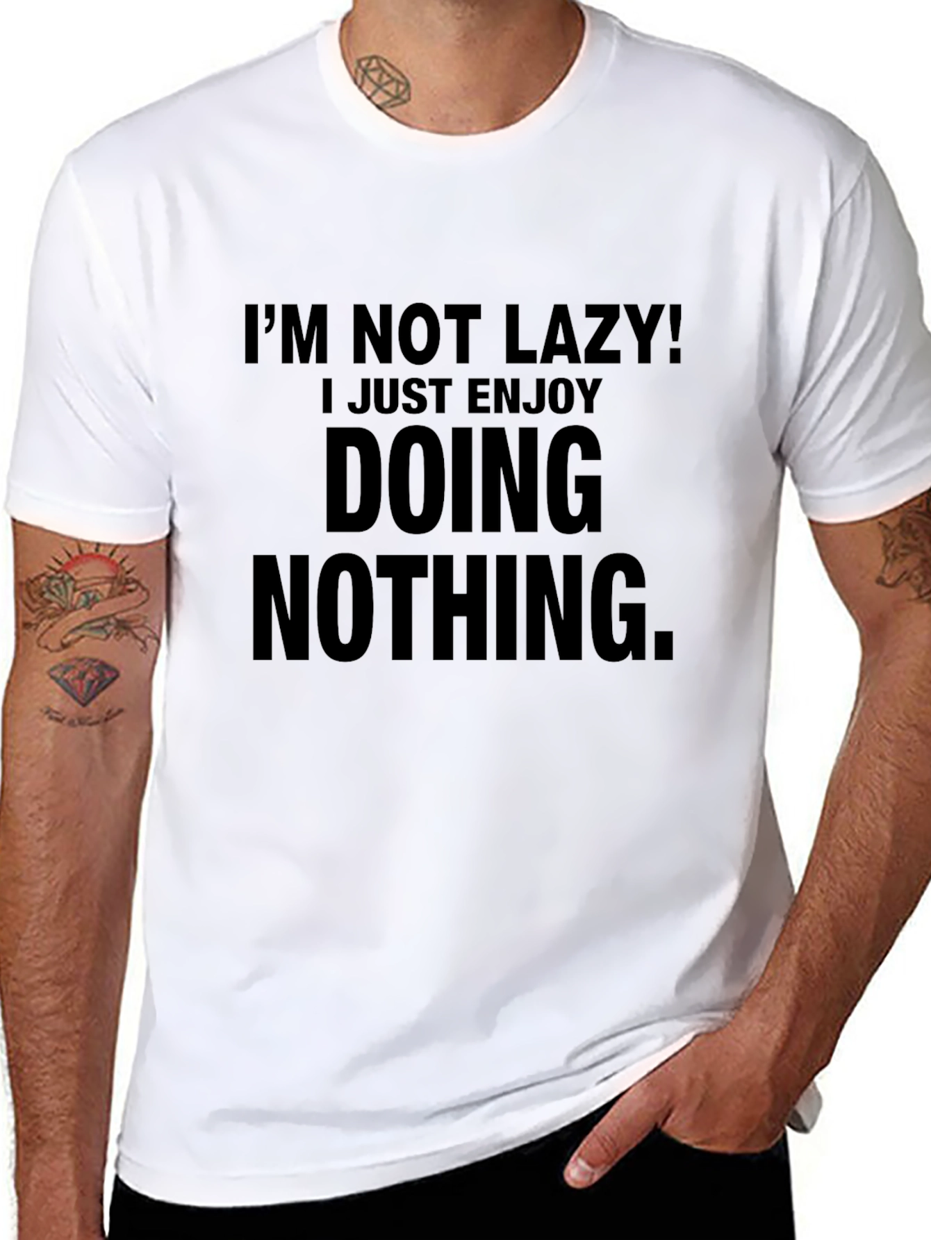 Im Not Lazy! Graphic T-Shirt