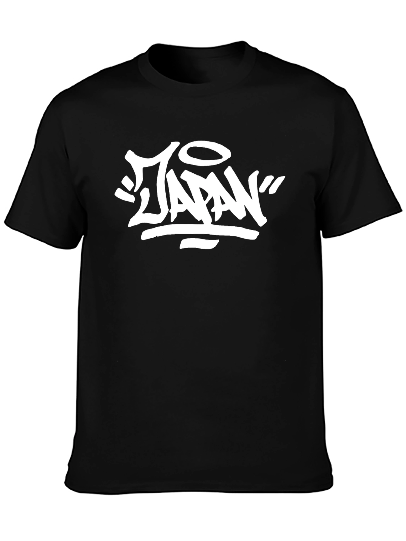 Japan Graffiti Style T-Shirt - Black
