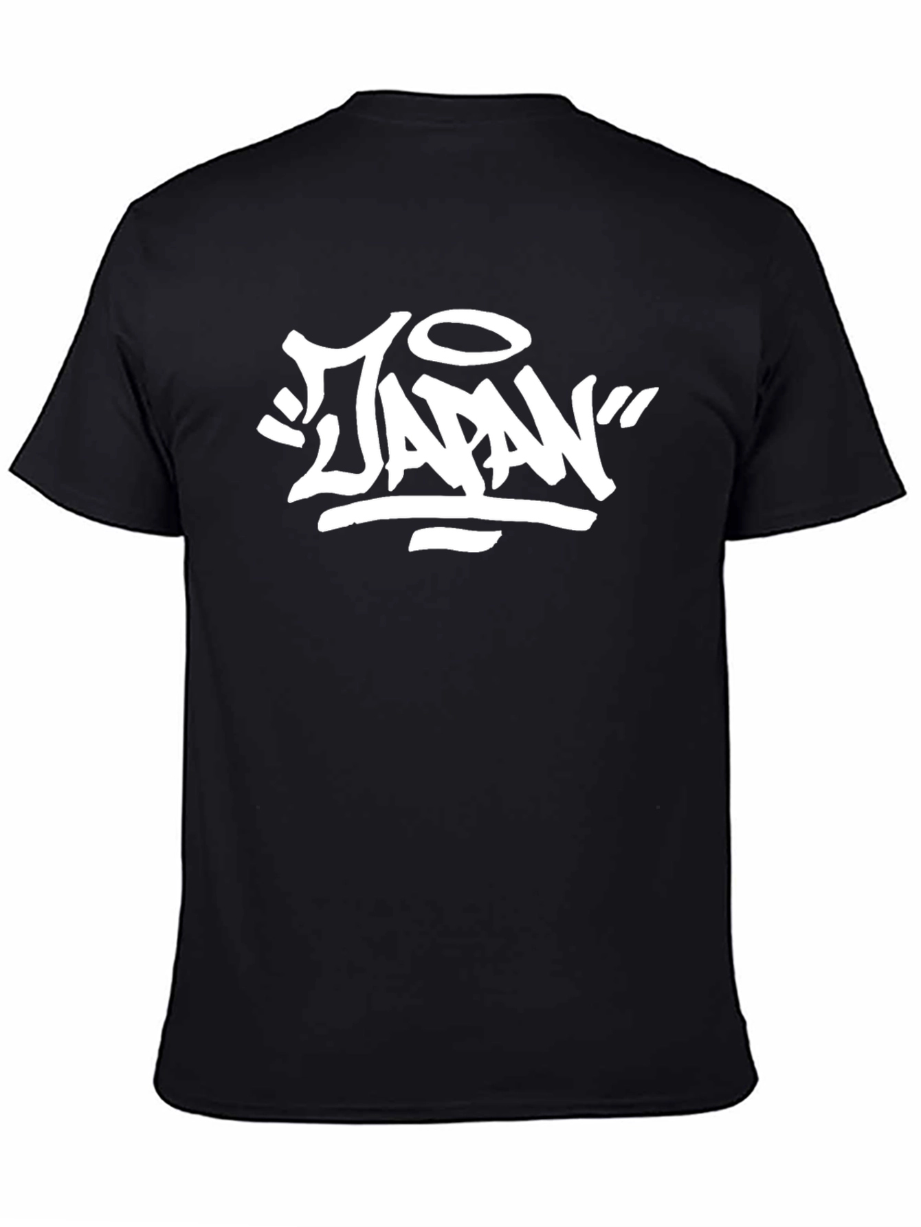 Japan Graffiti Style T-Shirt - Black