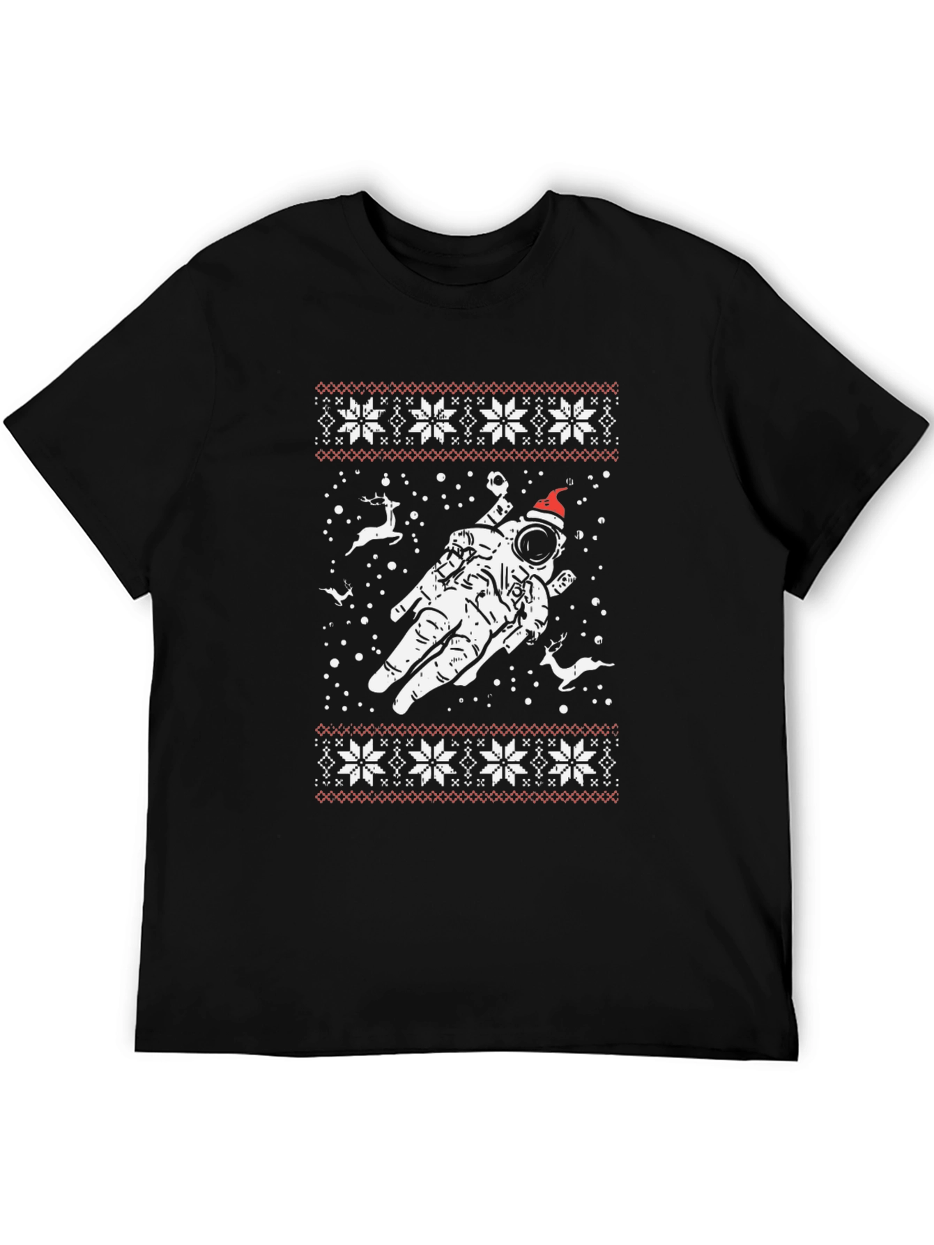 Astronaut Ugly Christmas Sweater T-Shirt