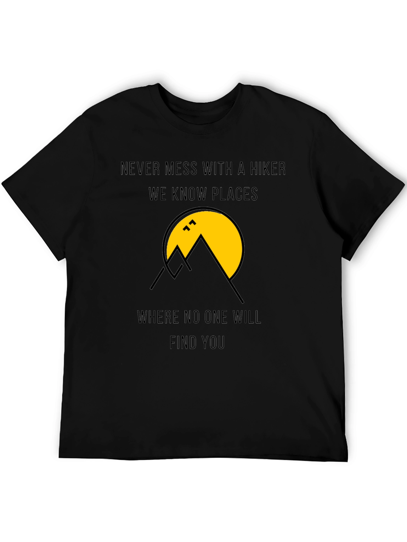 Hikers Warning Graphic Tee - Adventure Ready!