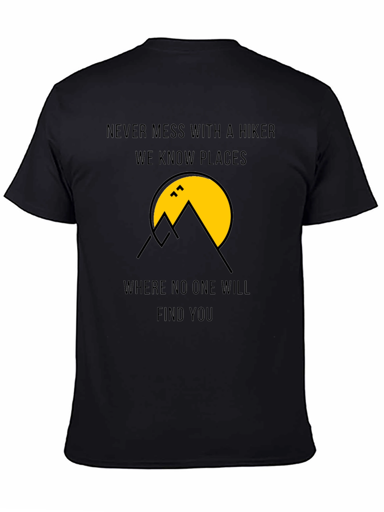 Hikers Warning Graphic Tee - Adventure Ready!