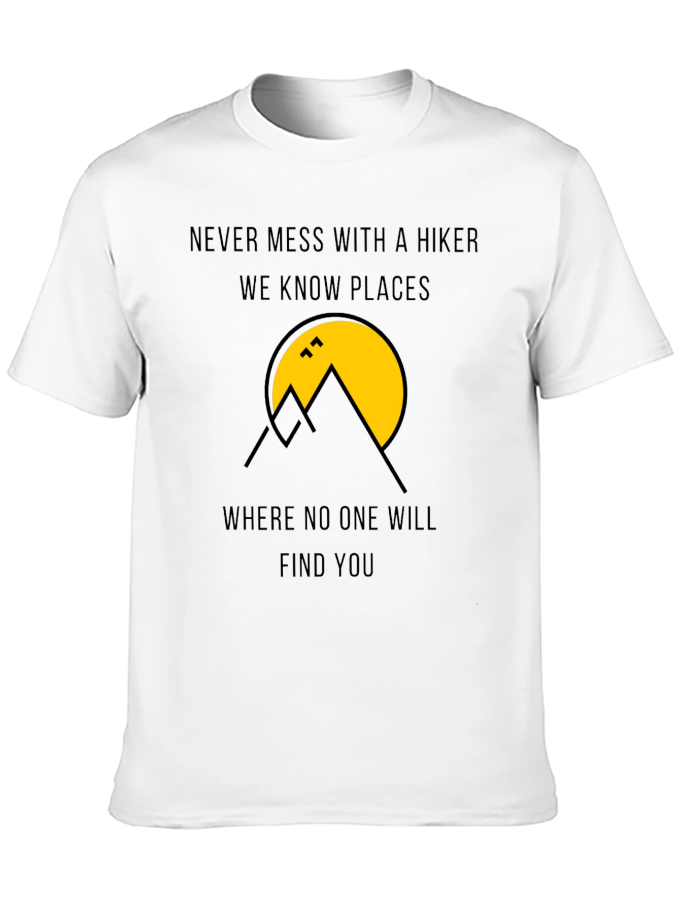 Hikers Warning Graphic Tee - Adventure Ready!