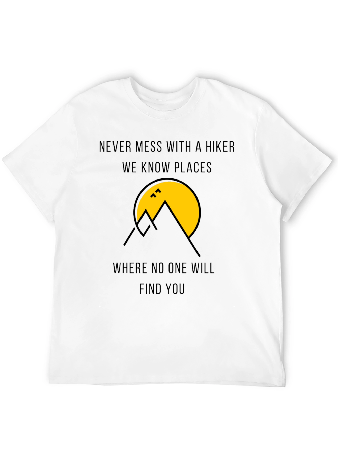 Hikers Warning Graphic Tee - Adventure Ready!