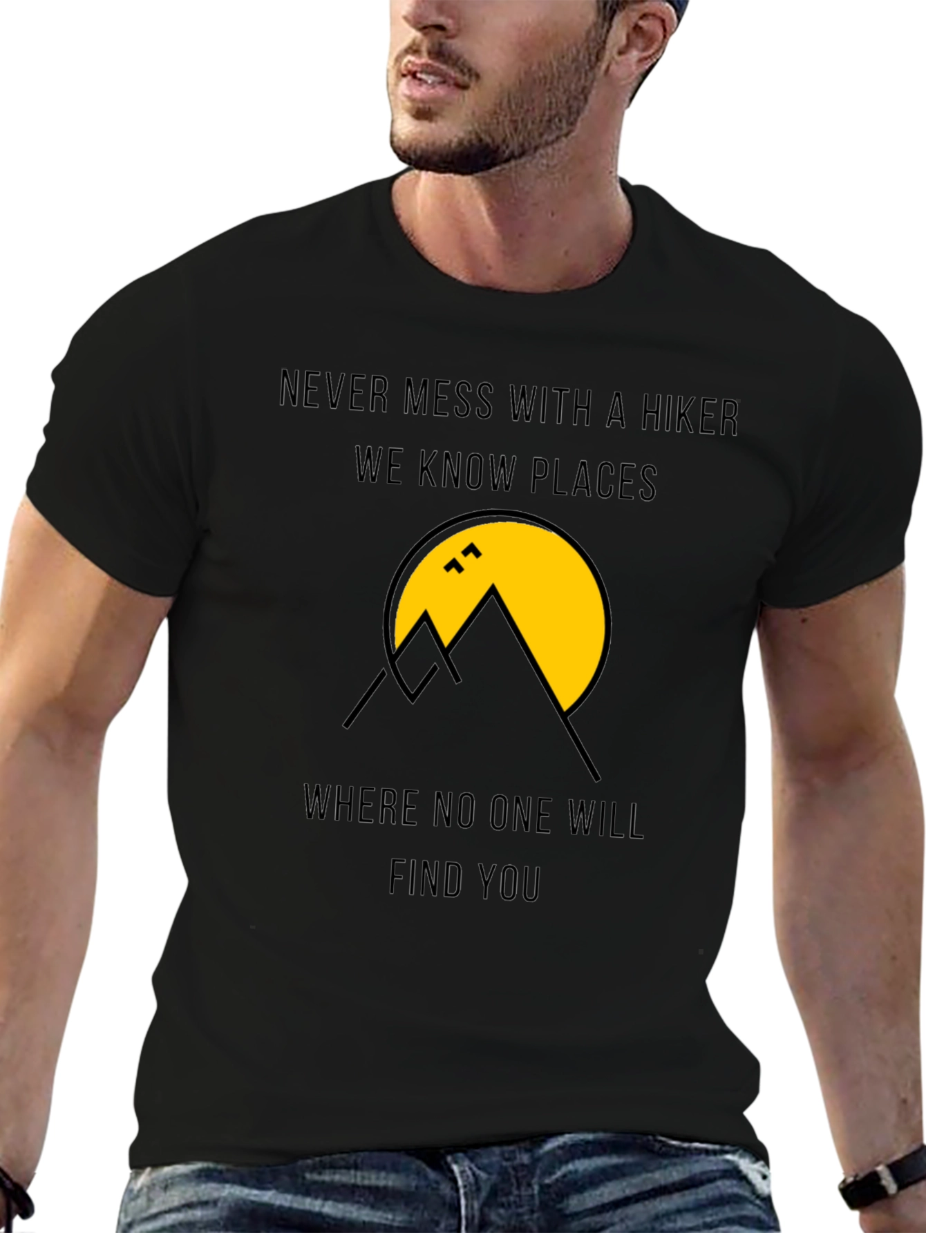 Hikers Warning Graphic Tee - Adventure Ready!
