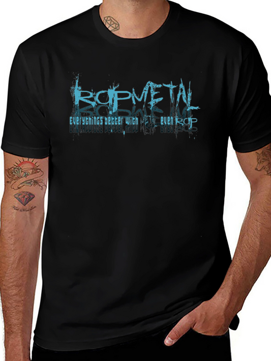 Rop Metal Black T-Shirt