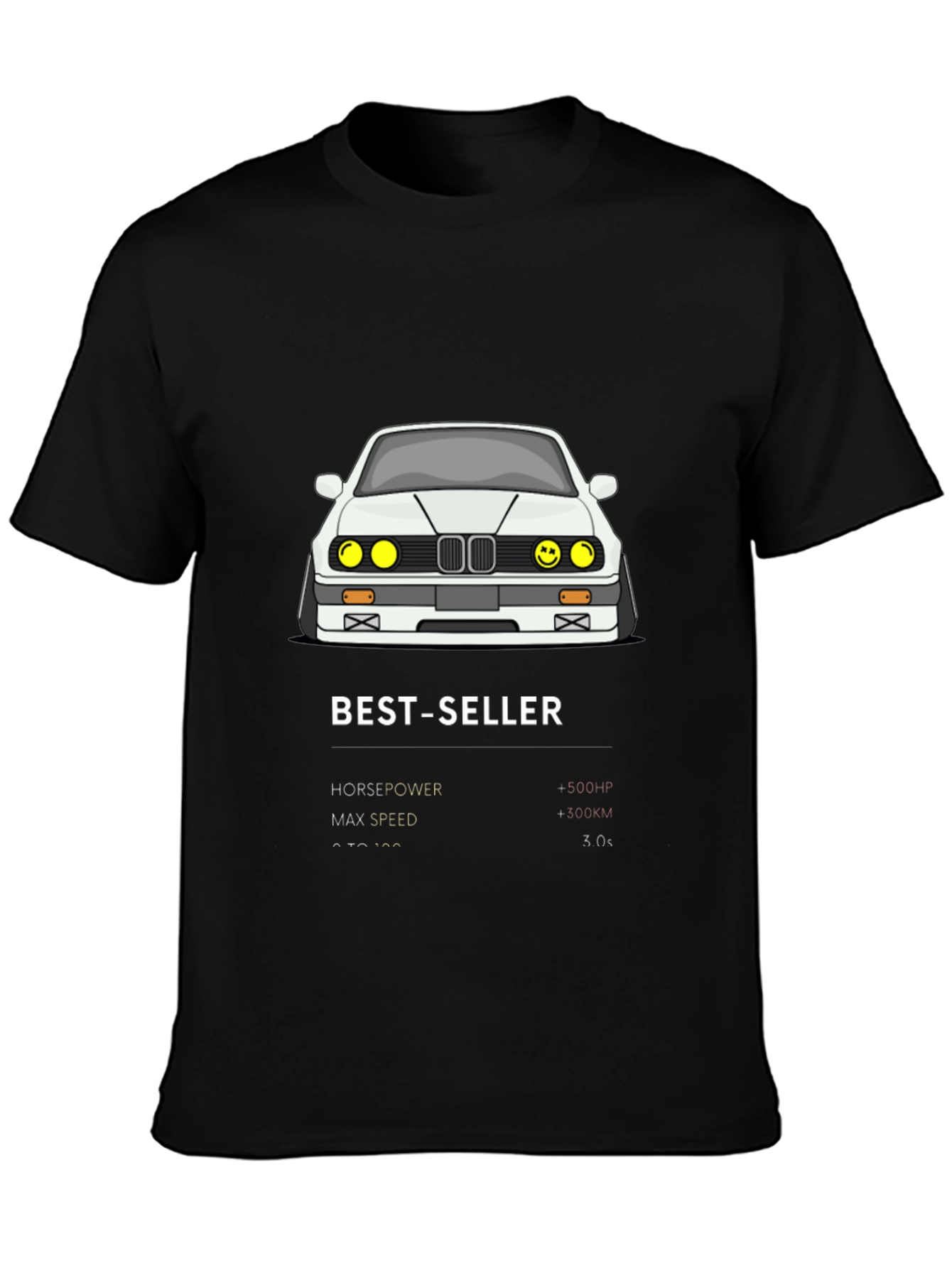 Best-Seller Car T-Shirt - Black