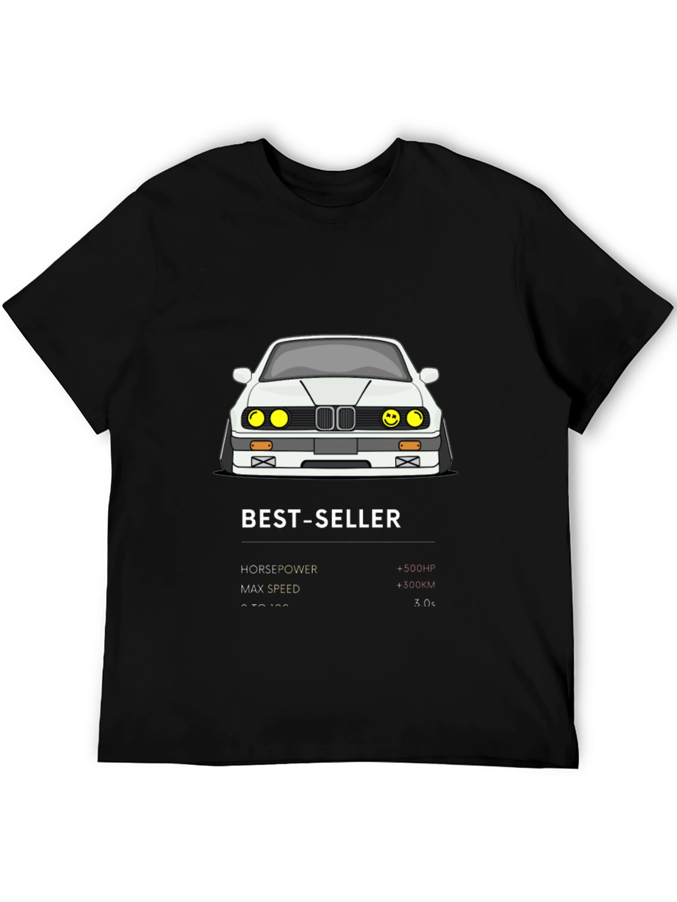 Best-Seller Car T-Shirt - Black