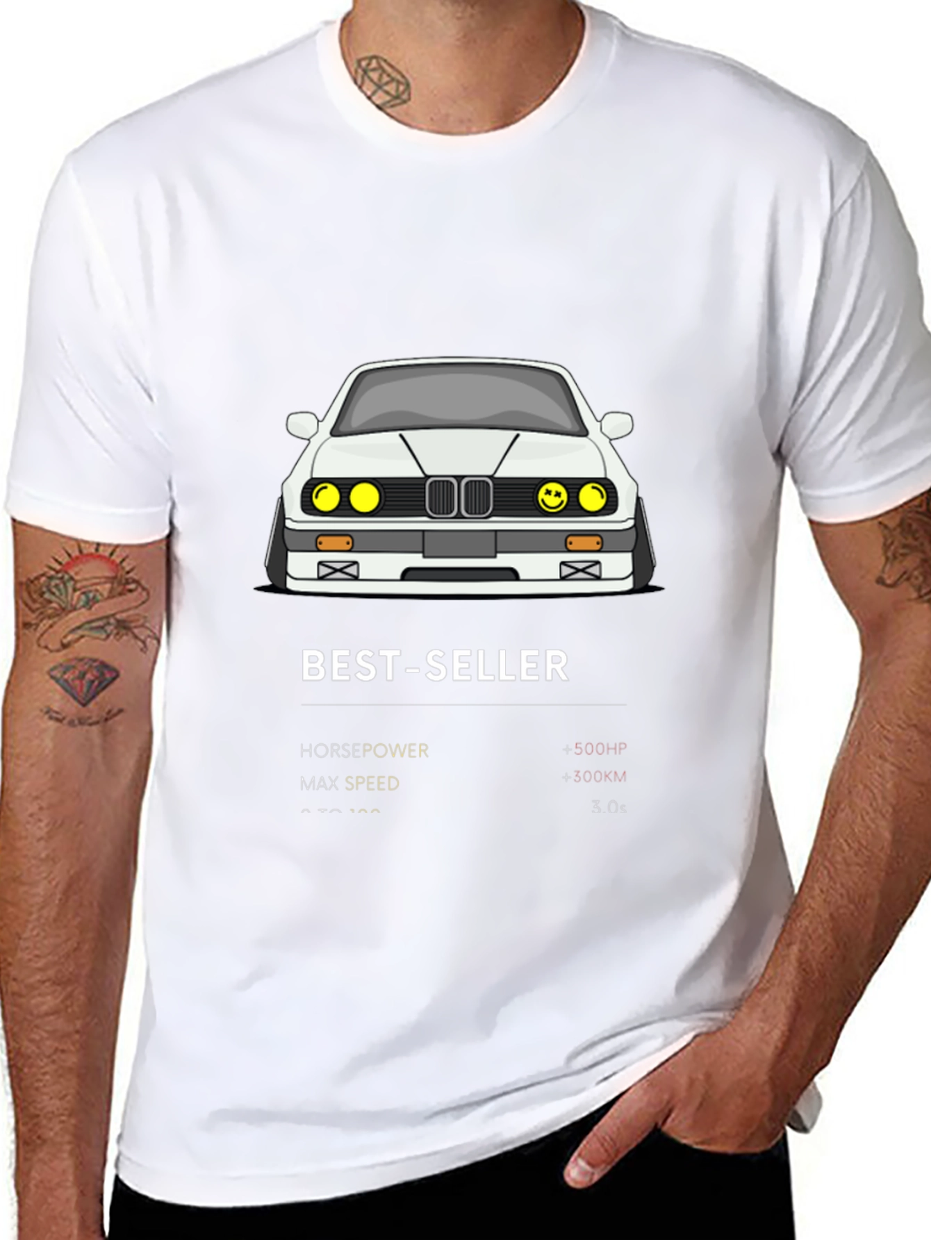 Best-Seller Car T-Shirt - Black