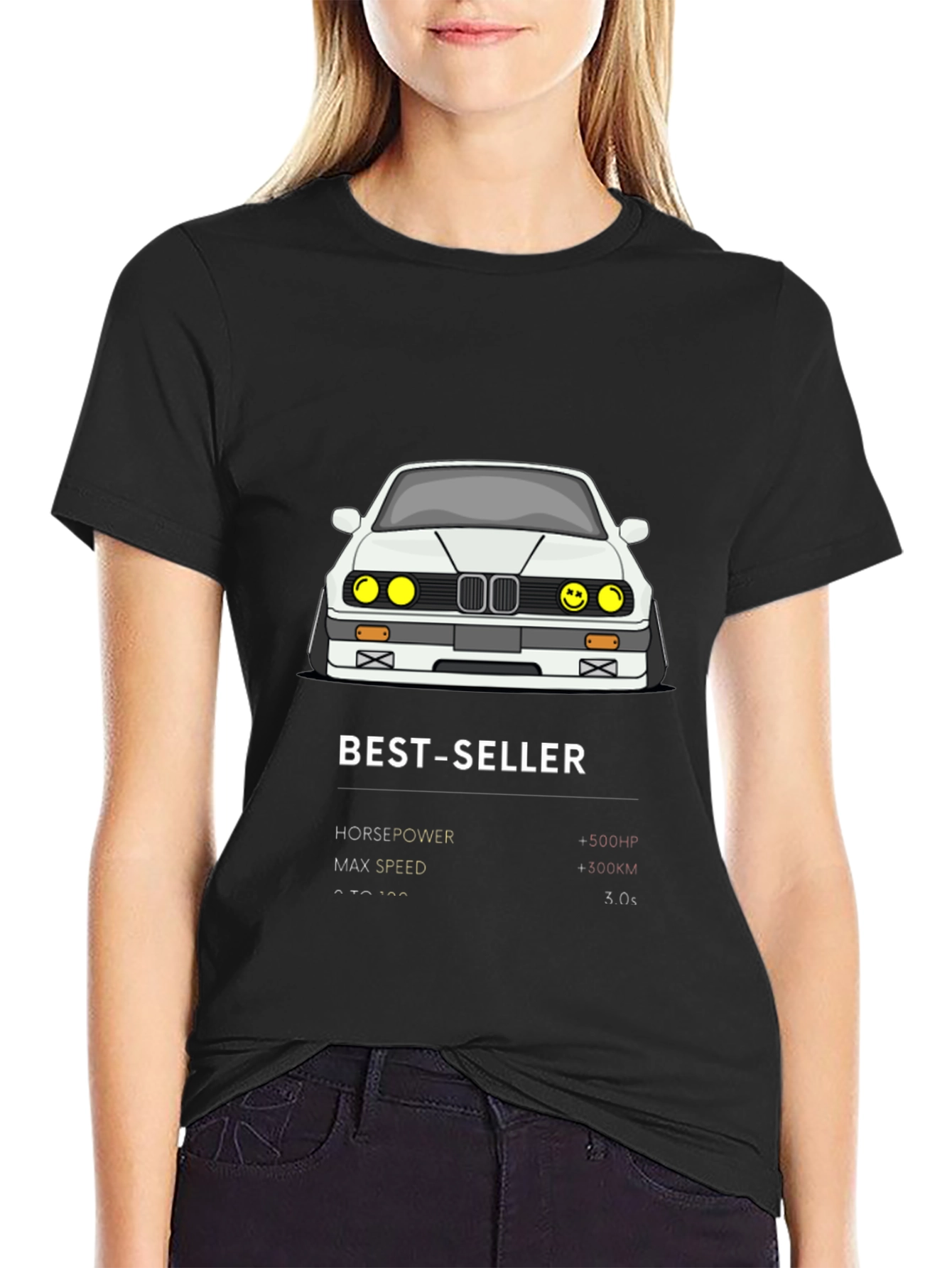Best-Seller Car T-Shirt - Black