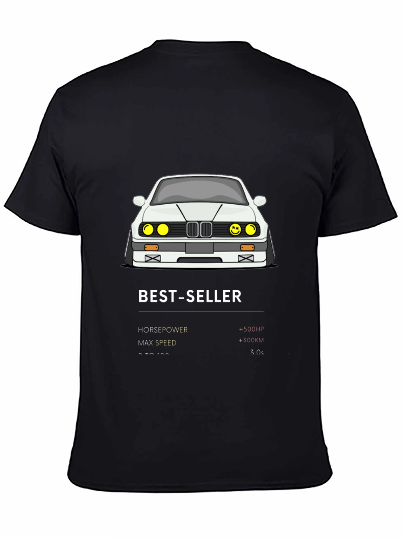 Best-Seller Car T-Shirt - Black