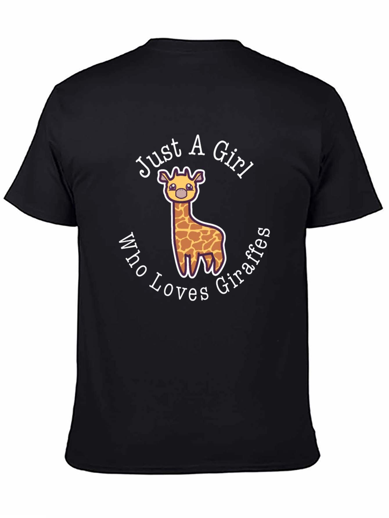 Just A Girl Who Loves Giraffes T-Shirt