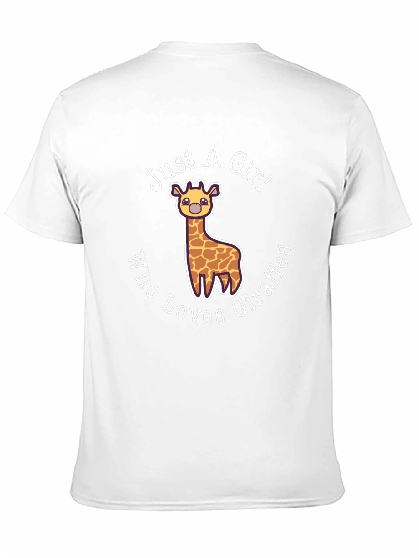 Just A Girl Who Loves Giraffes T-Shirt