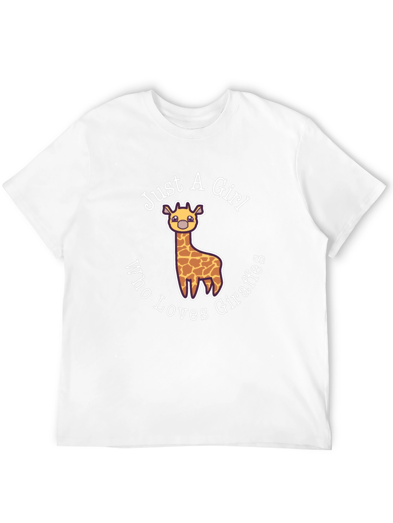 Just A Girl Who Loves Giraffes T-Shirt
